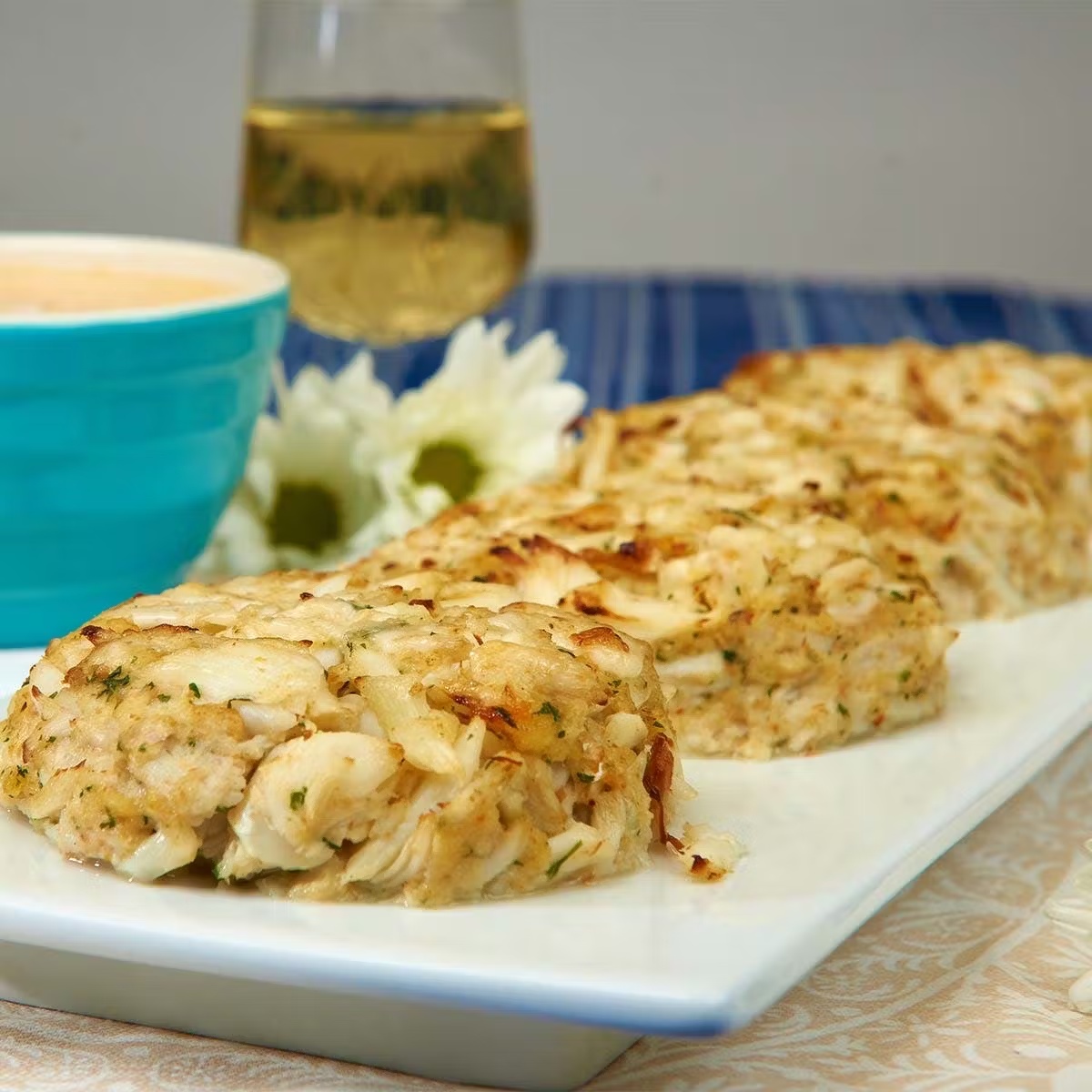GIANT Jumbo Lump Crab Cakes - 1/2 Lb. Size