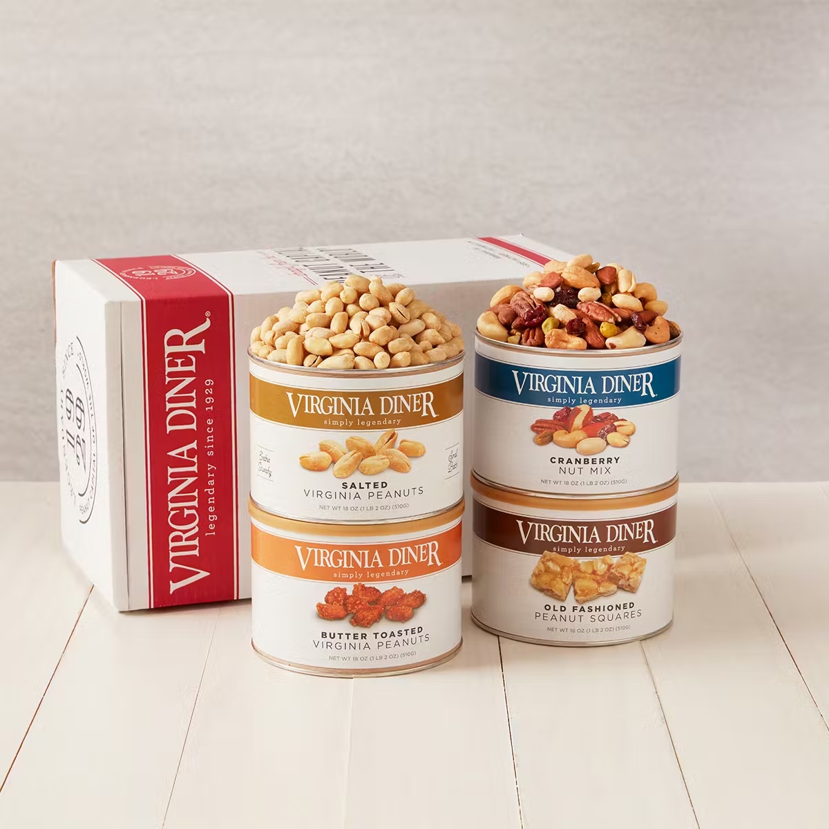 Classic Virginia Nut Sampler - 4 Pack