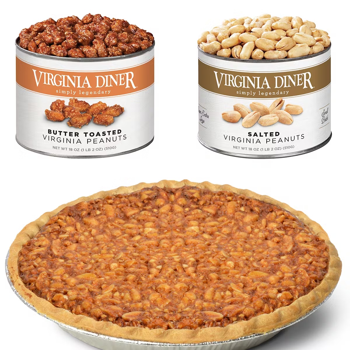 Peanut Pie + Sweet & Salted Peanuts