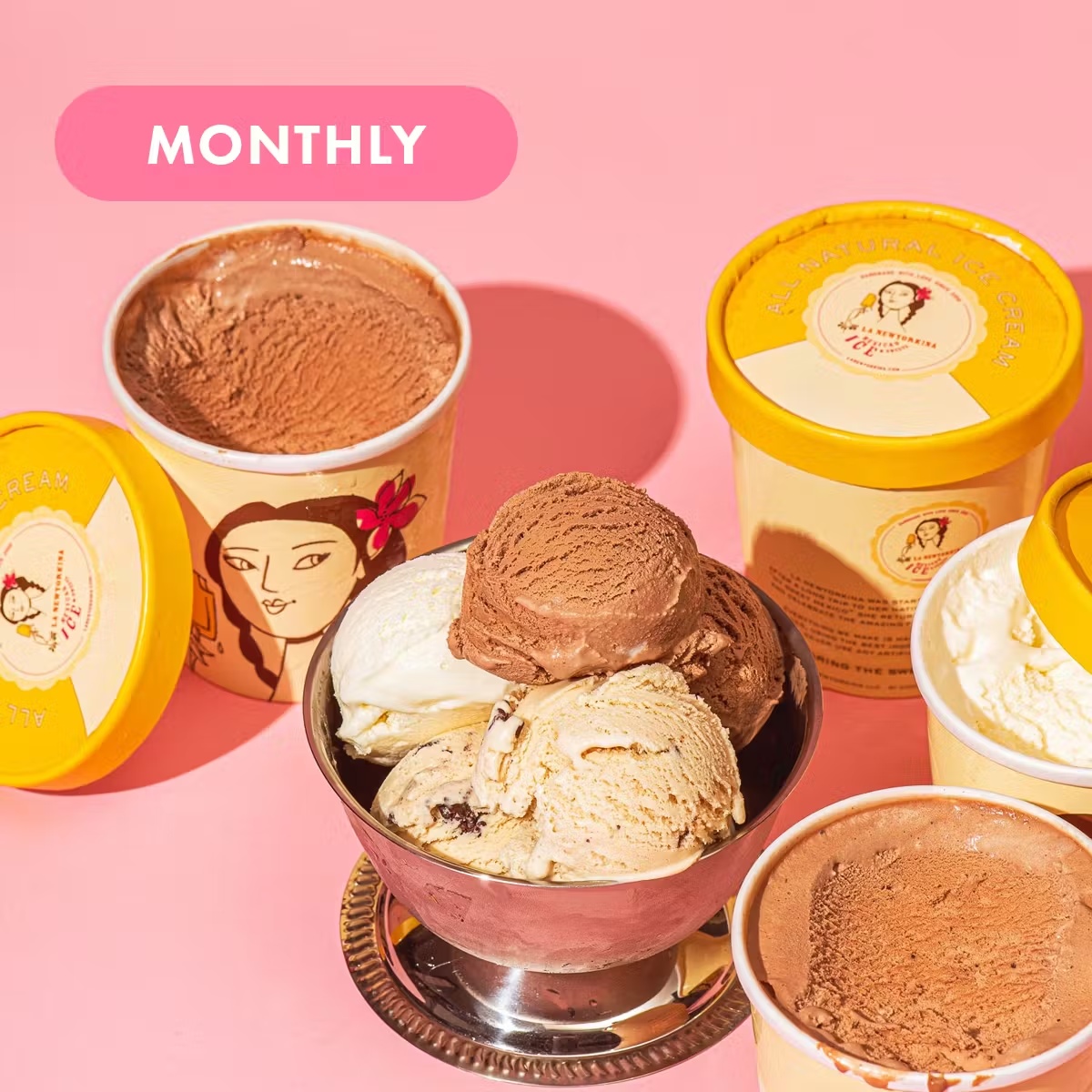 Monthly ICE CREAM Subscription