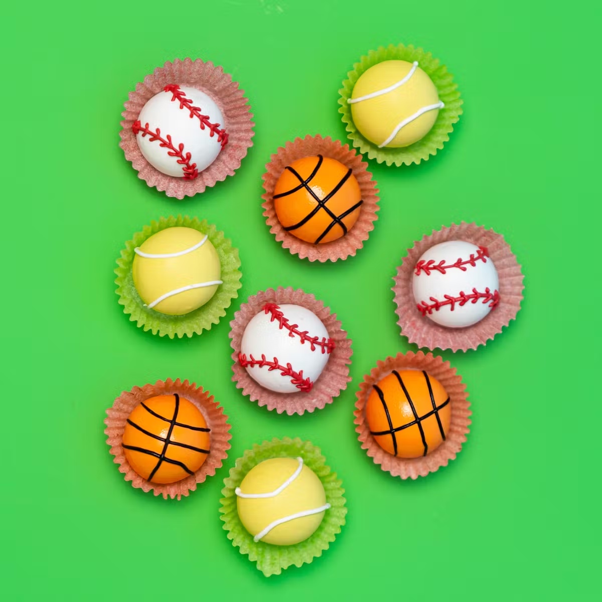 Sports Cake Balls - 12 Pack