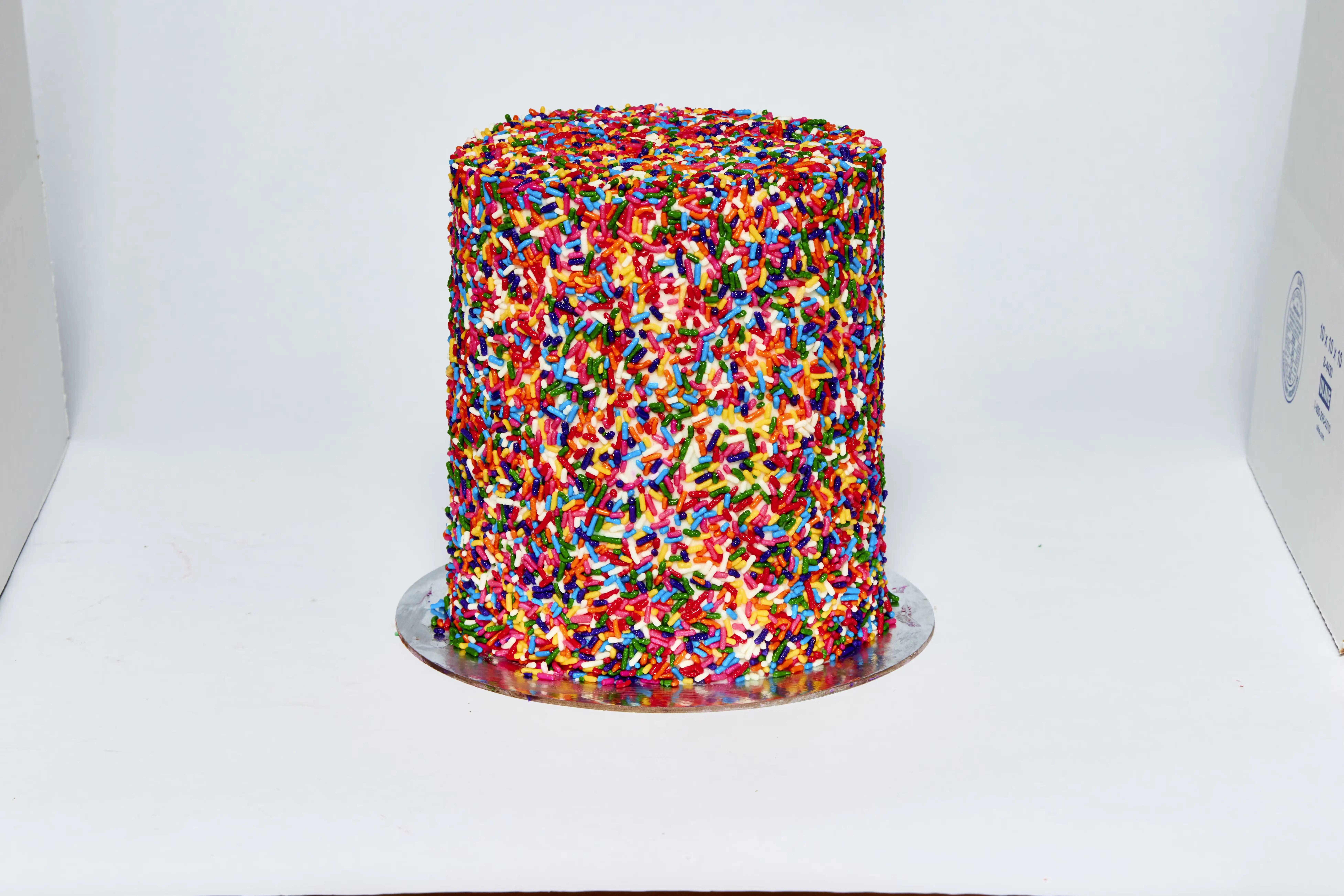 Vanilla Rainbow Cake