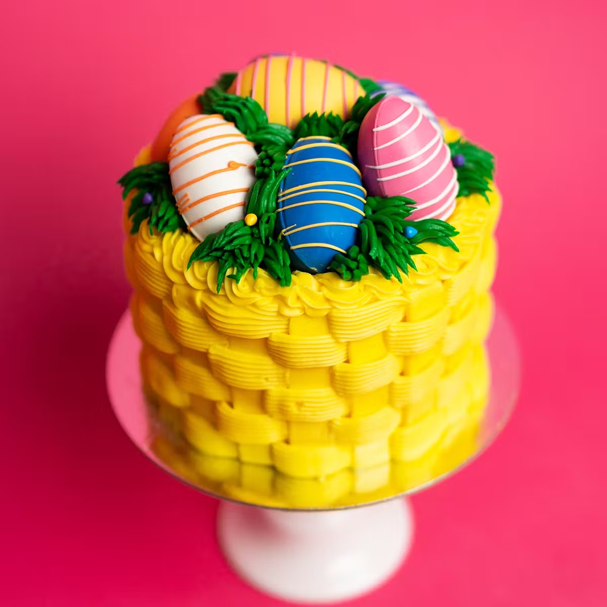 Easter Egg Basket Cake