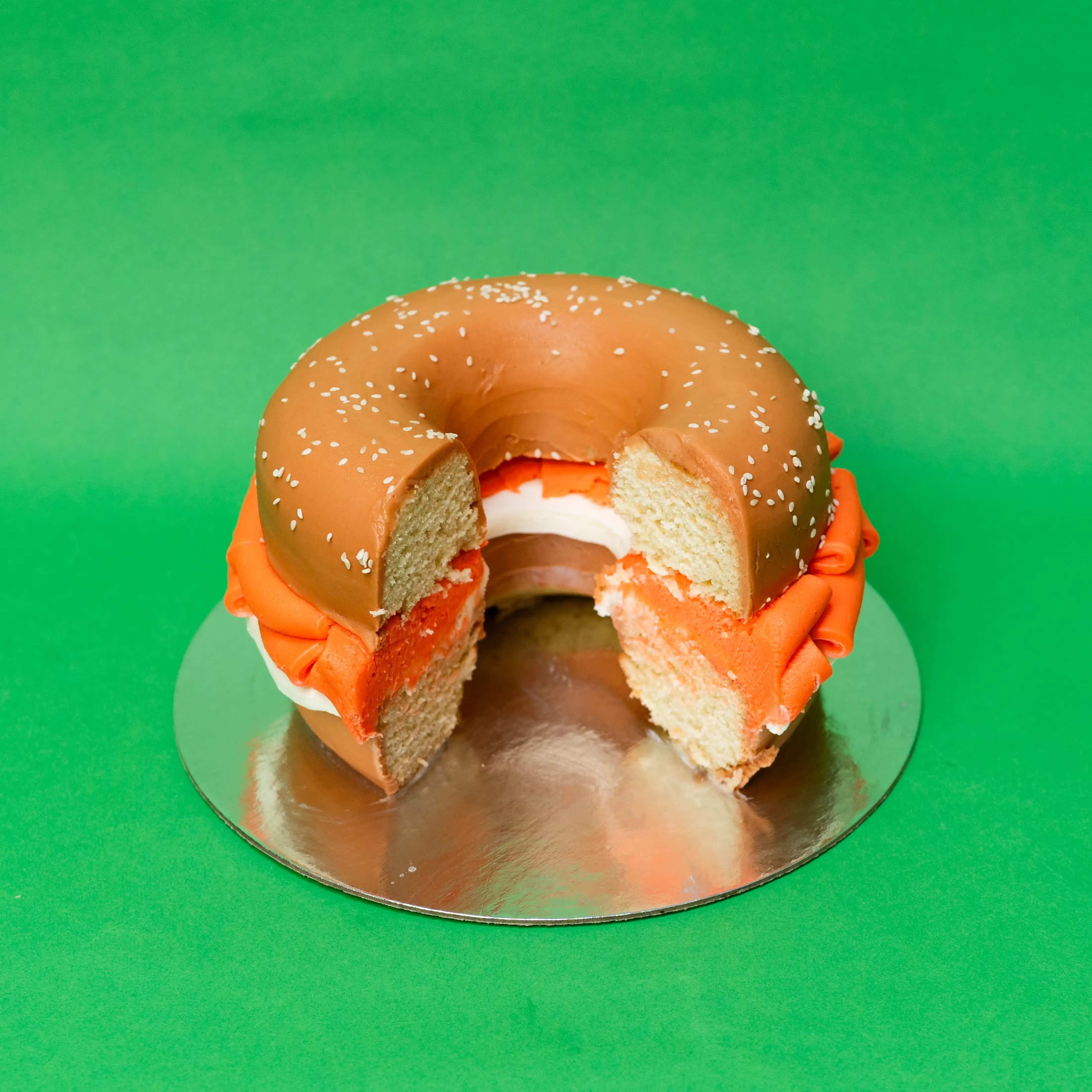 "Bagel & Lox" Cake
