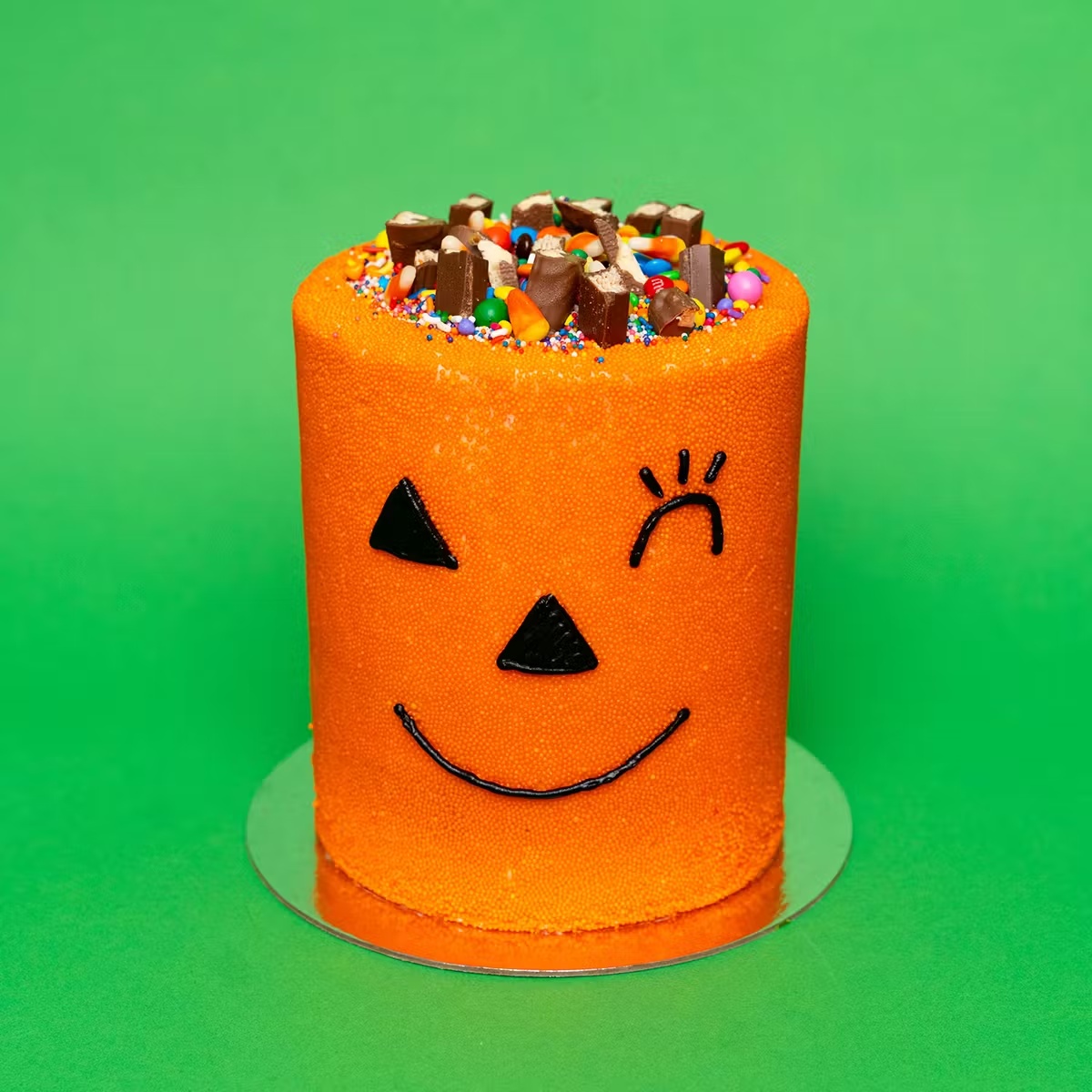 Halloween Vanilla Rainbow ExplosionÂ® Cake