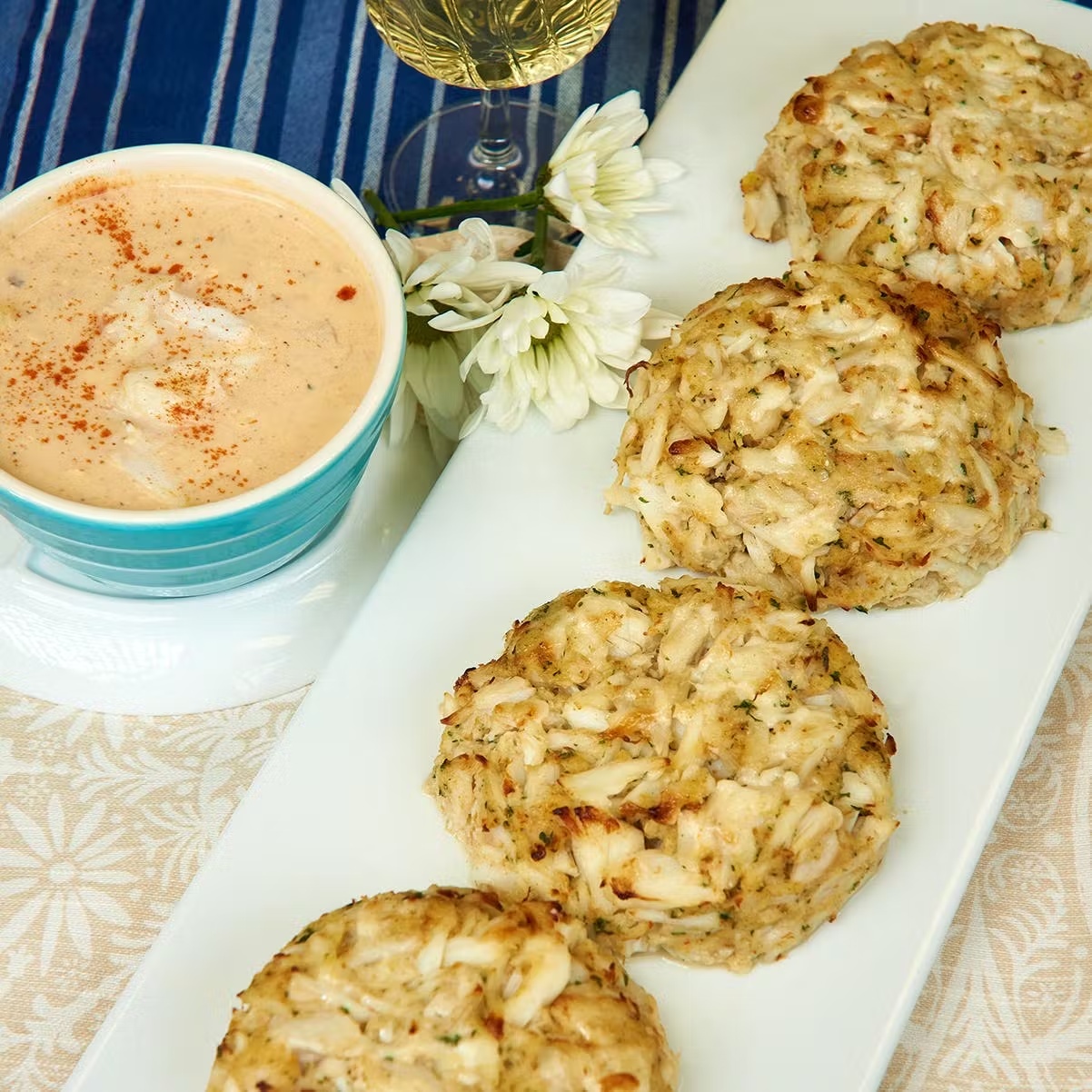 Crab Cake Dinner for 4