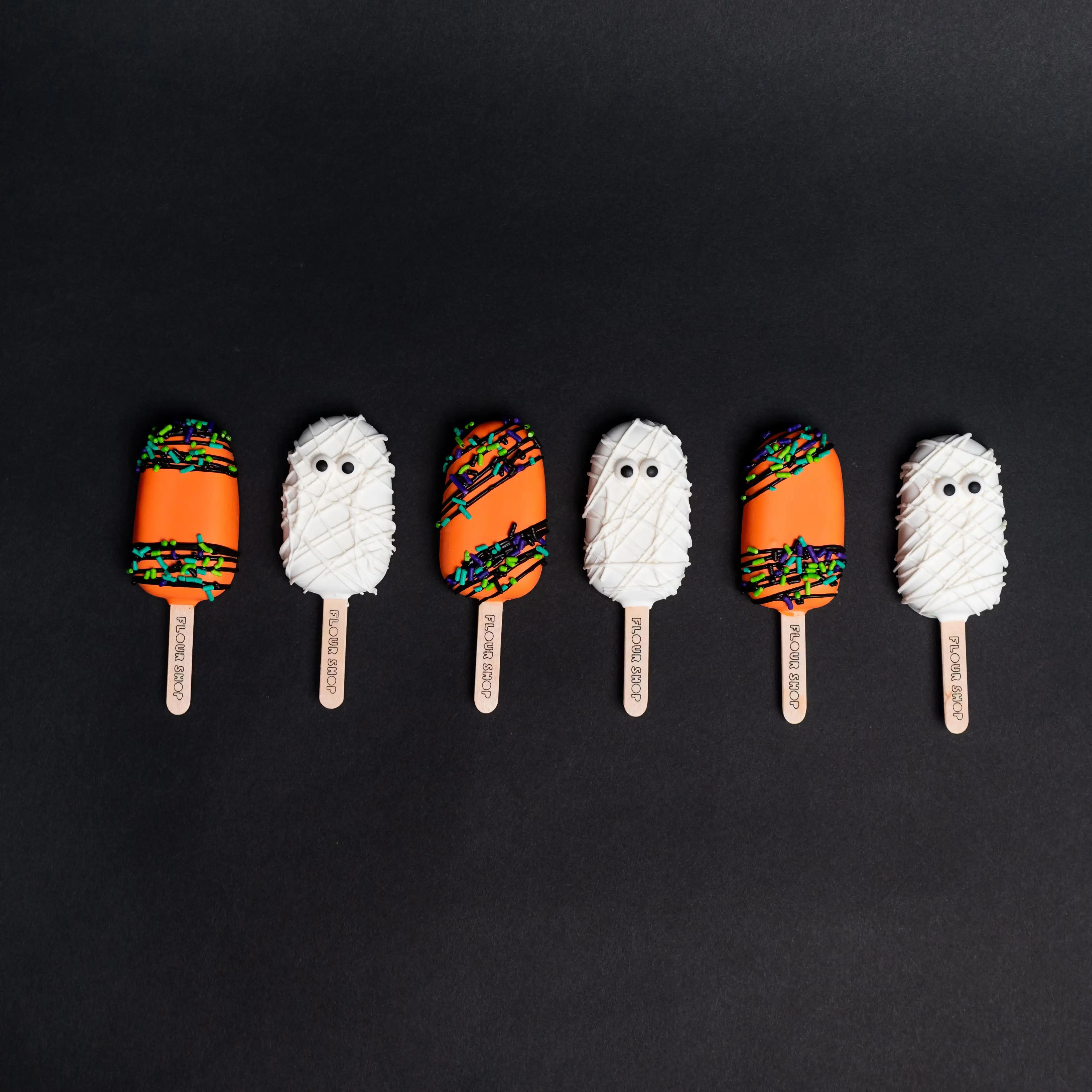 Halloween Cakesicles