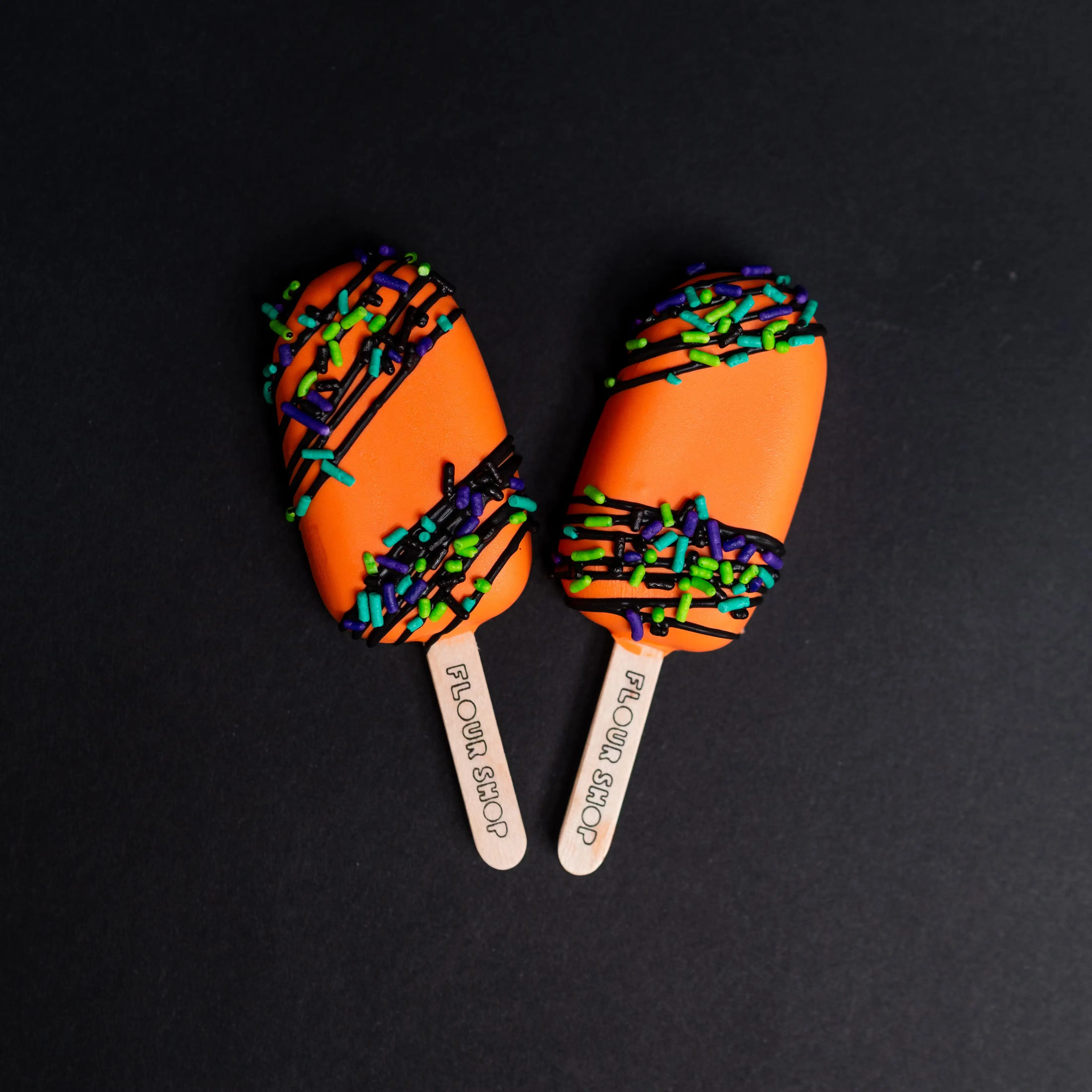 Halloween Cakesicles