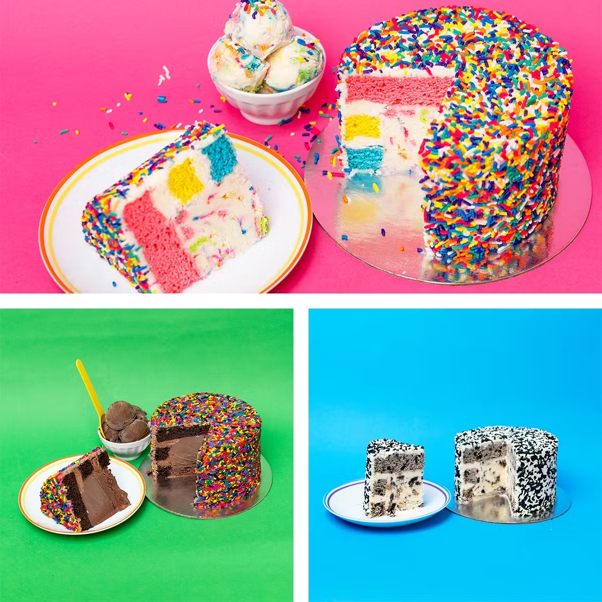 ExplosionÂ® Ice Cream Cake - Choose Your Own