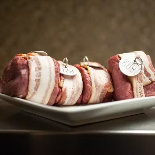 Bacon-Wrapped Grilling Box for 4