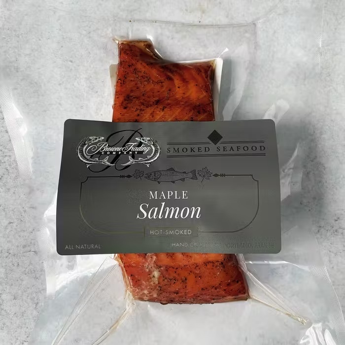 Maple Smoked Salmon - 1/2 lb.