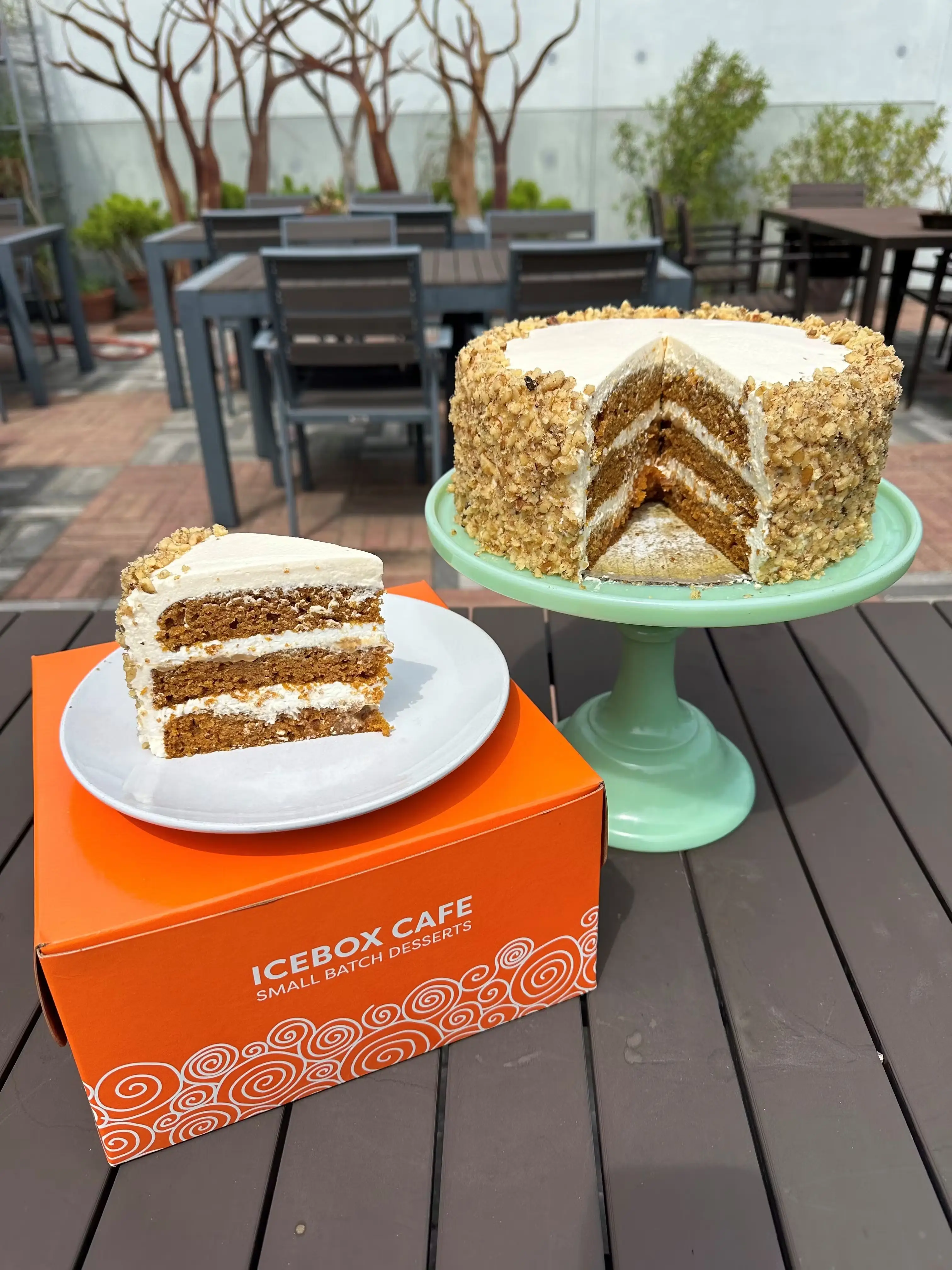 Spiced Pumpkin Dulce De Leche Cake