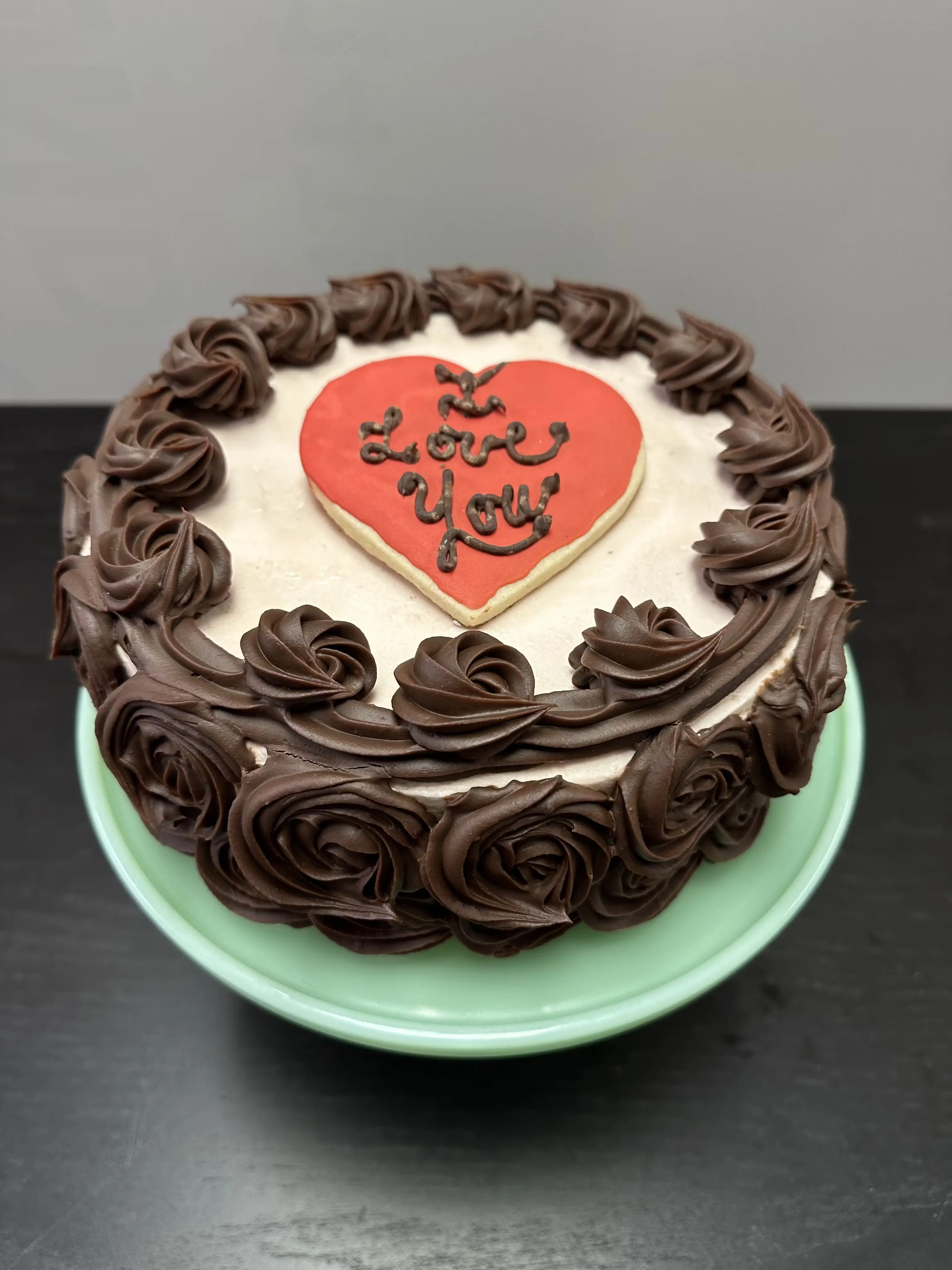 Raspberry Chocolate Mousse Cake