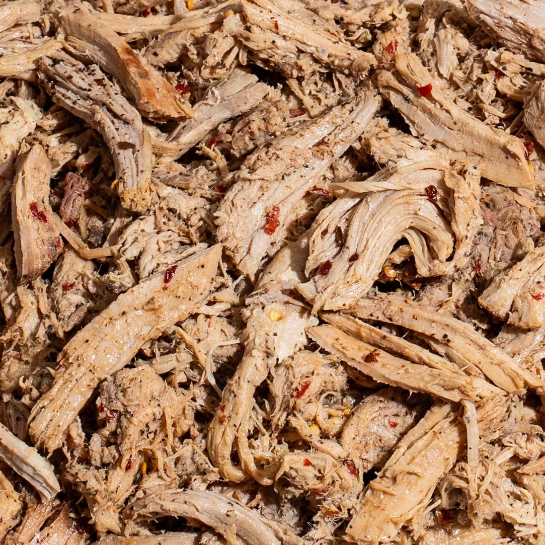 Signature Whole Hog Pulled Pork + BBQ Sauce