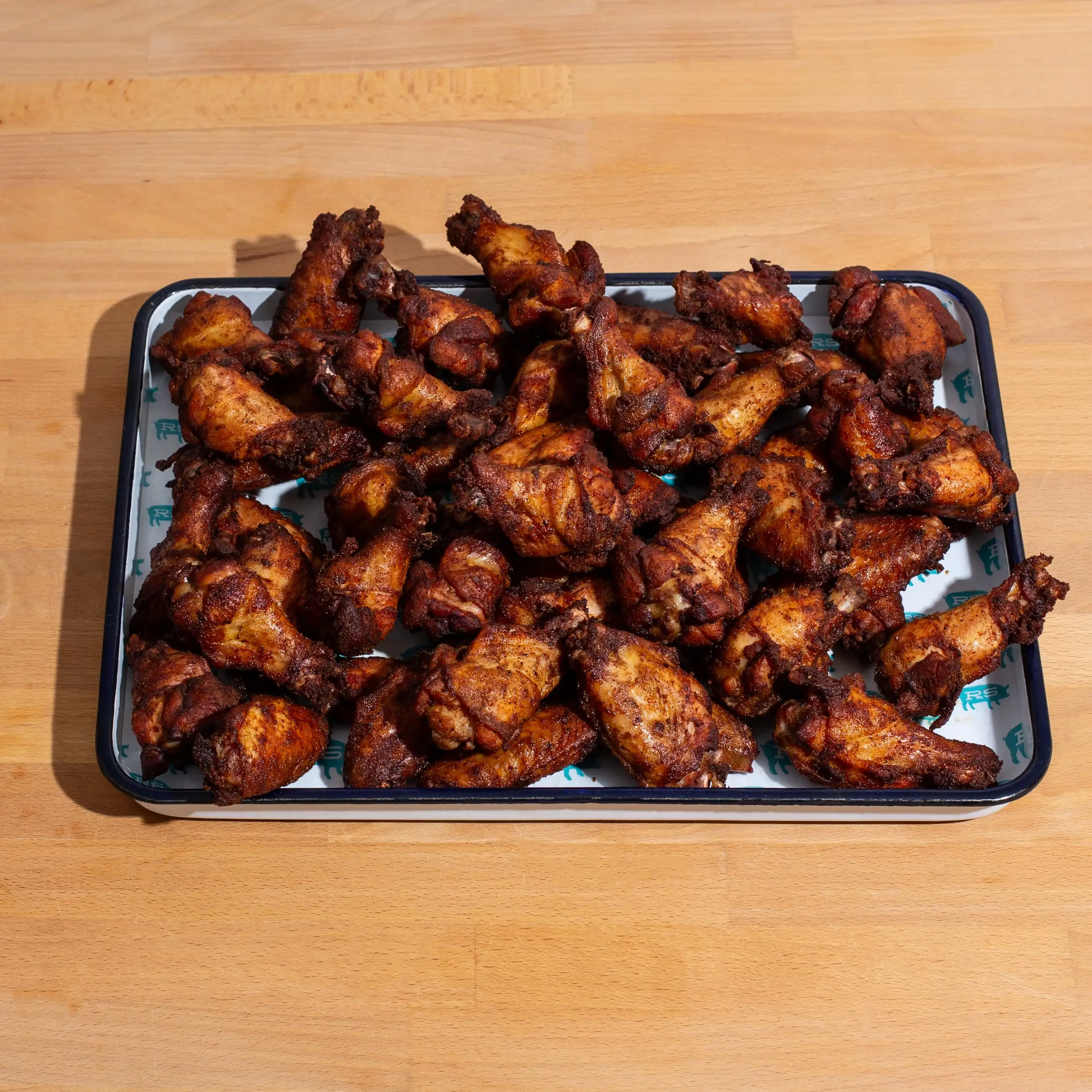 BBQ Chicken Wings + Sauce - 50 Pack