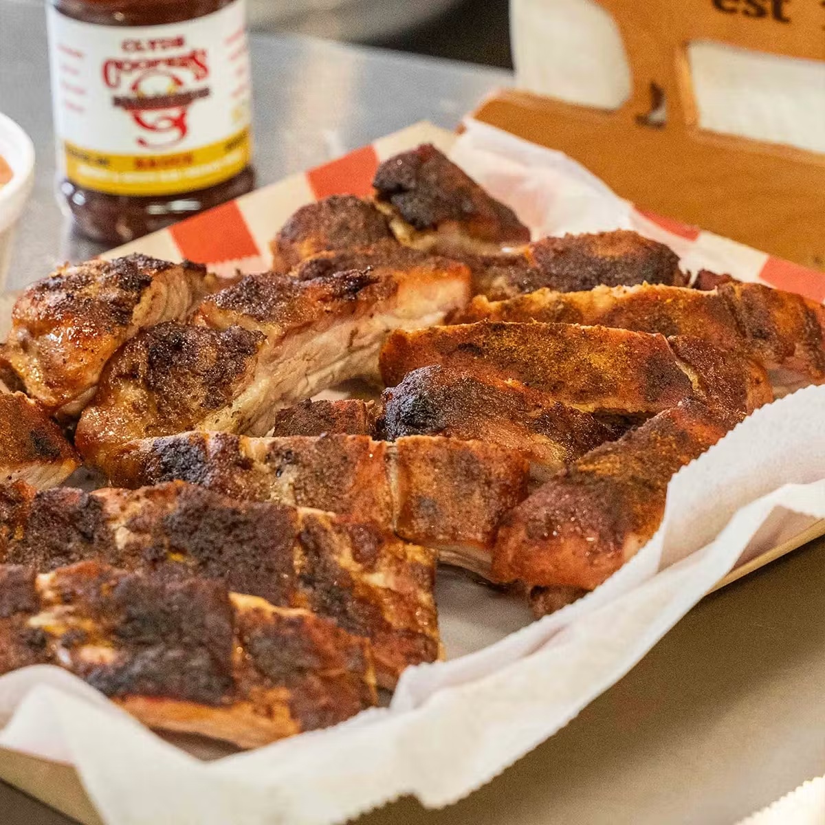 Baby Back Ribs + BBQ Sauce