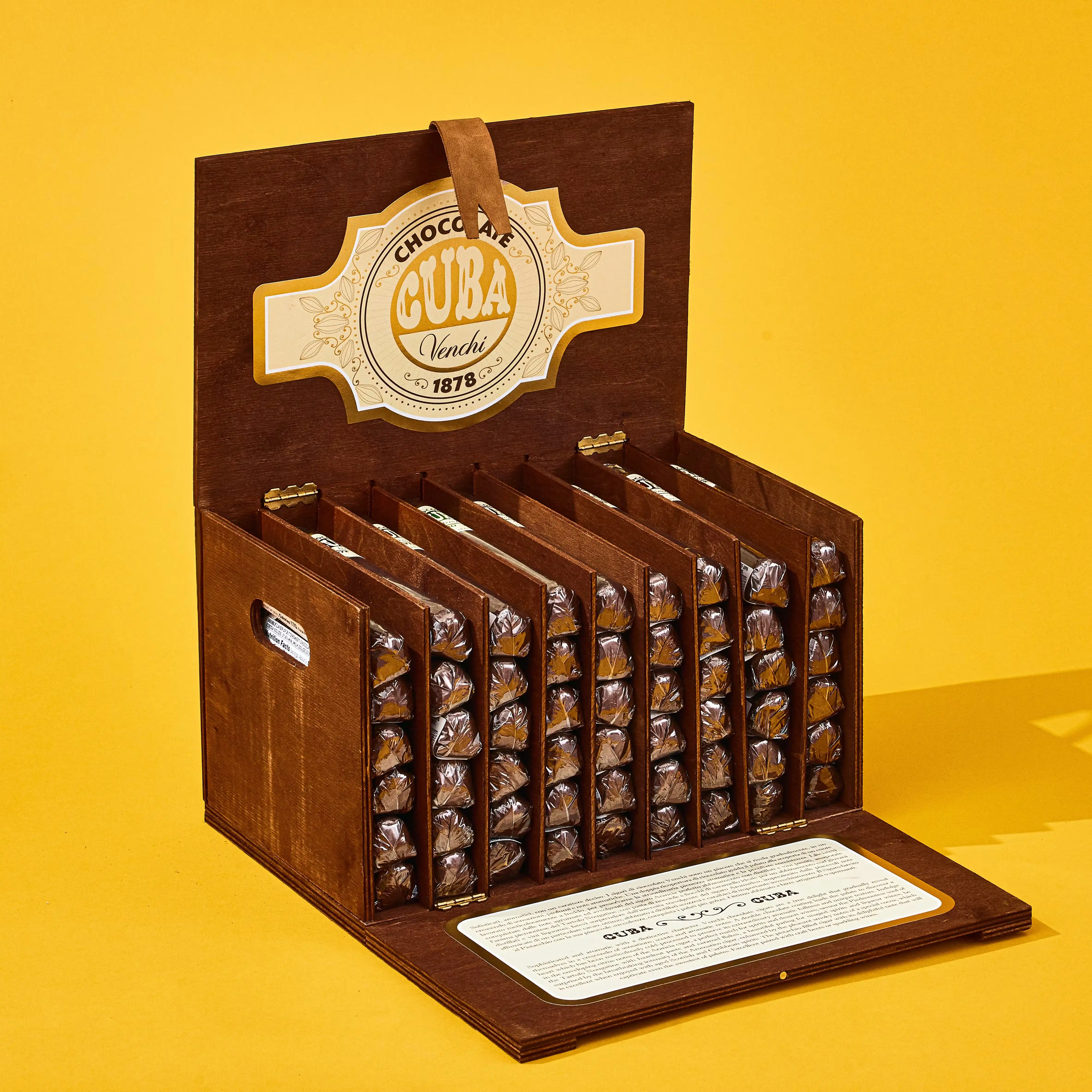 Assorted Chocolate Cigar Box - 54 Pack