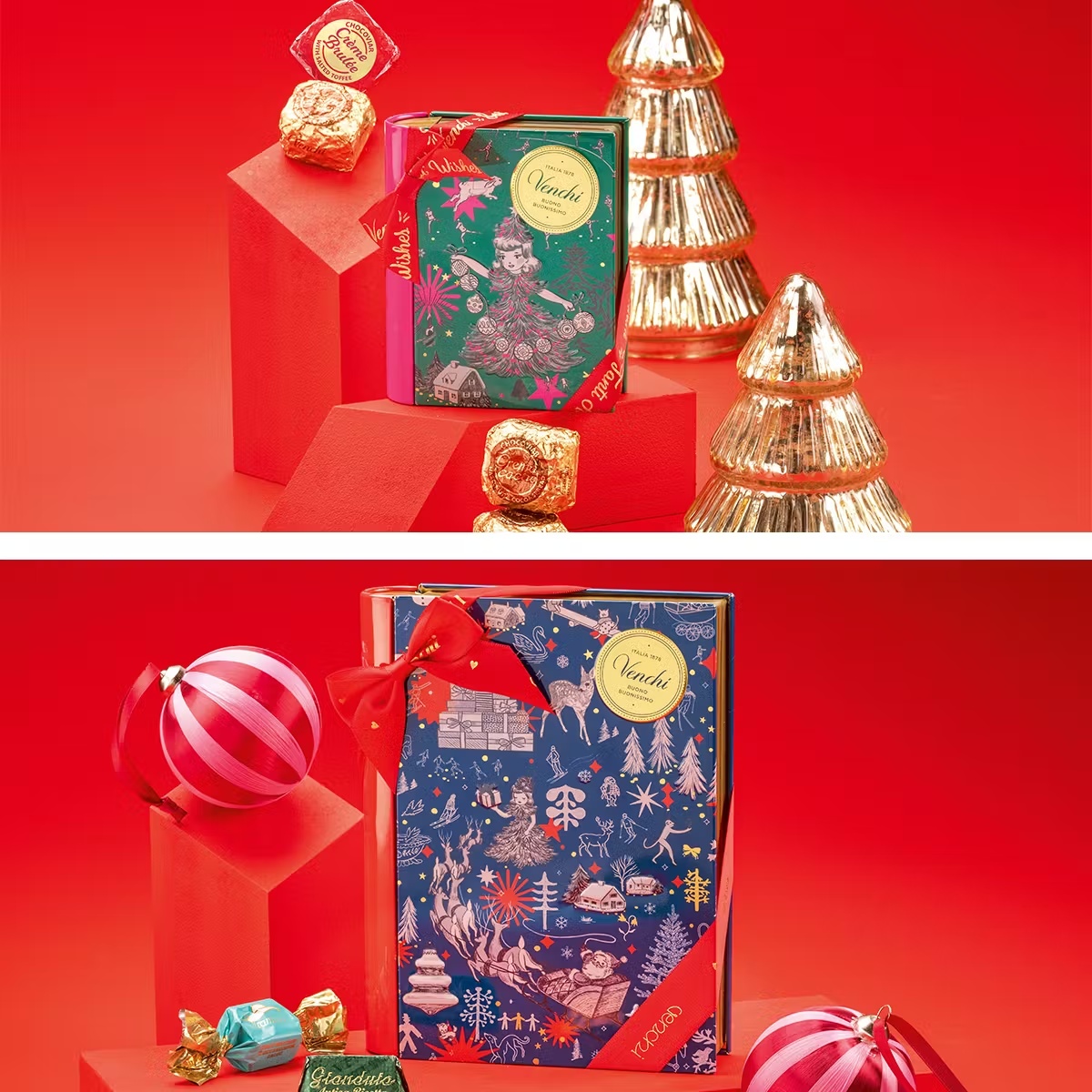 Venchi X Anna Higgie Holiday Book Bundle