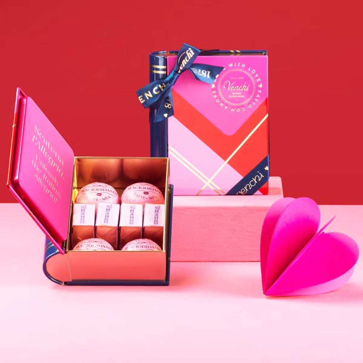 Valentine's Day Mini Book Chocolate Gift Box