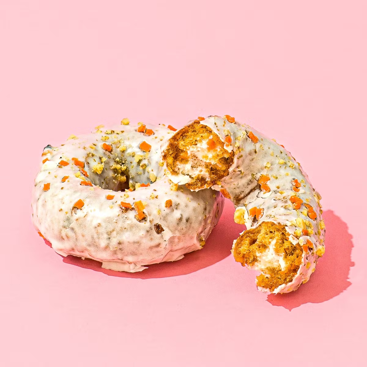Carrot Cake Doughnuts