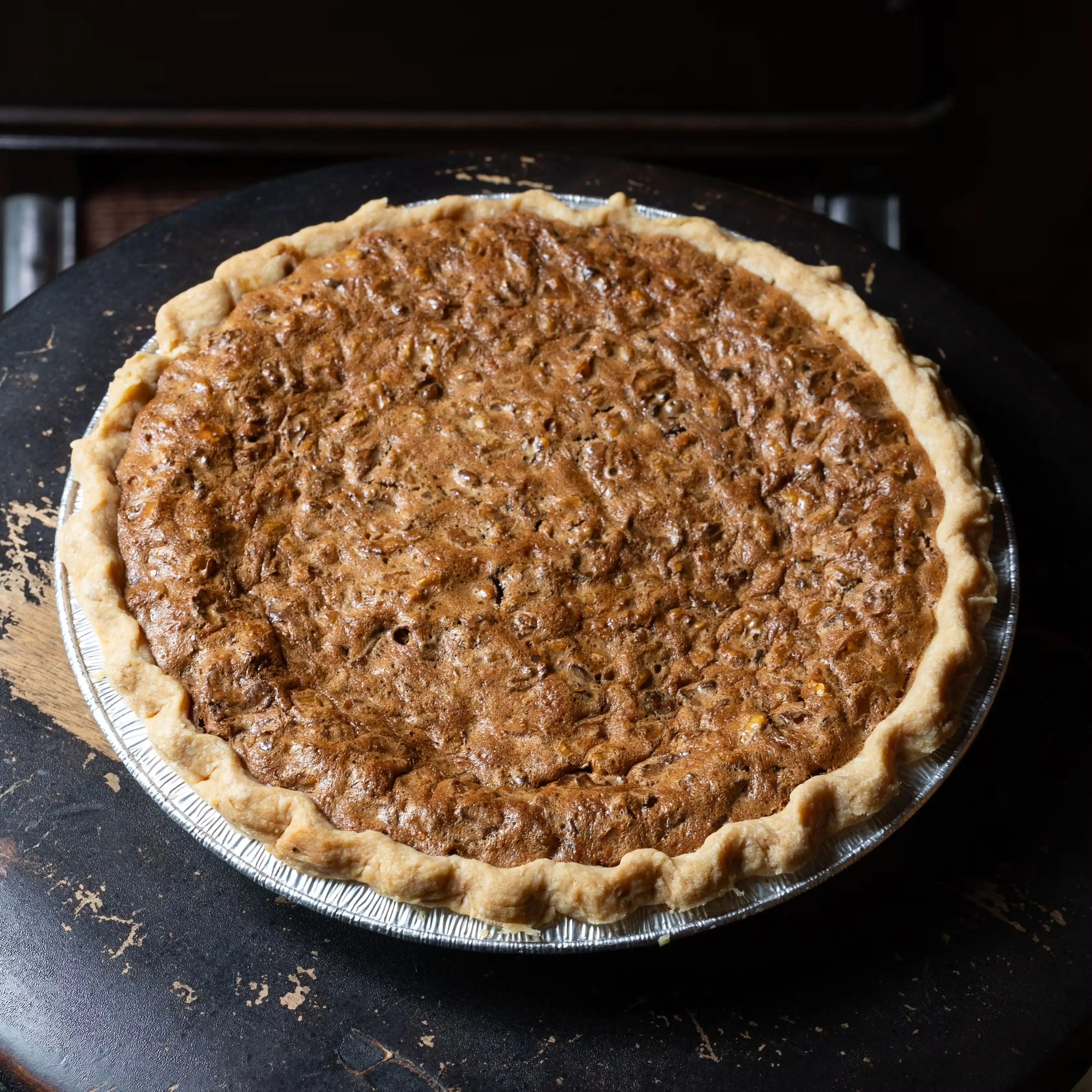 Mocha Walnut Pie