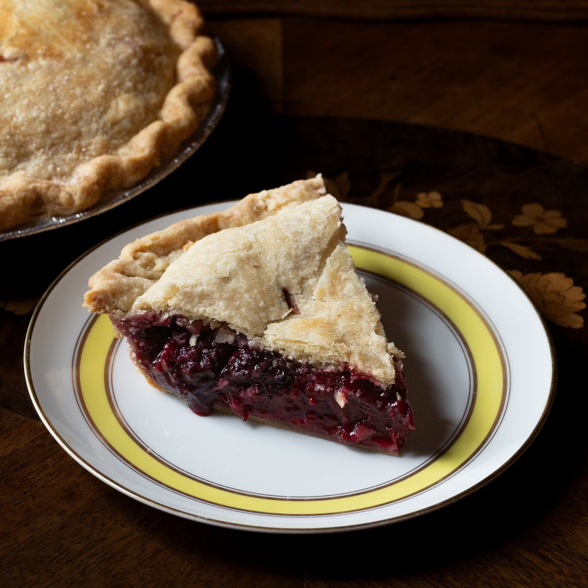 Blackberry Raspberry Pie