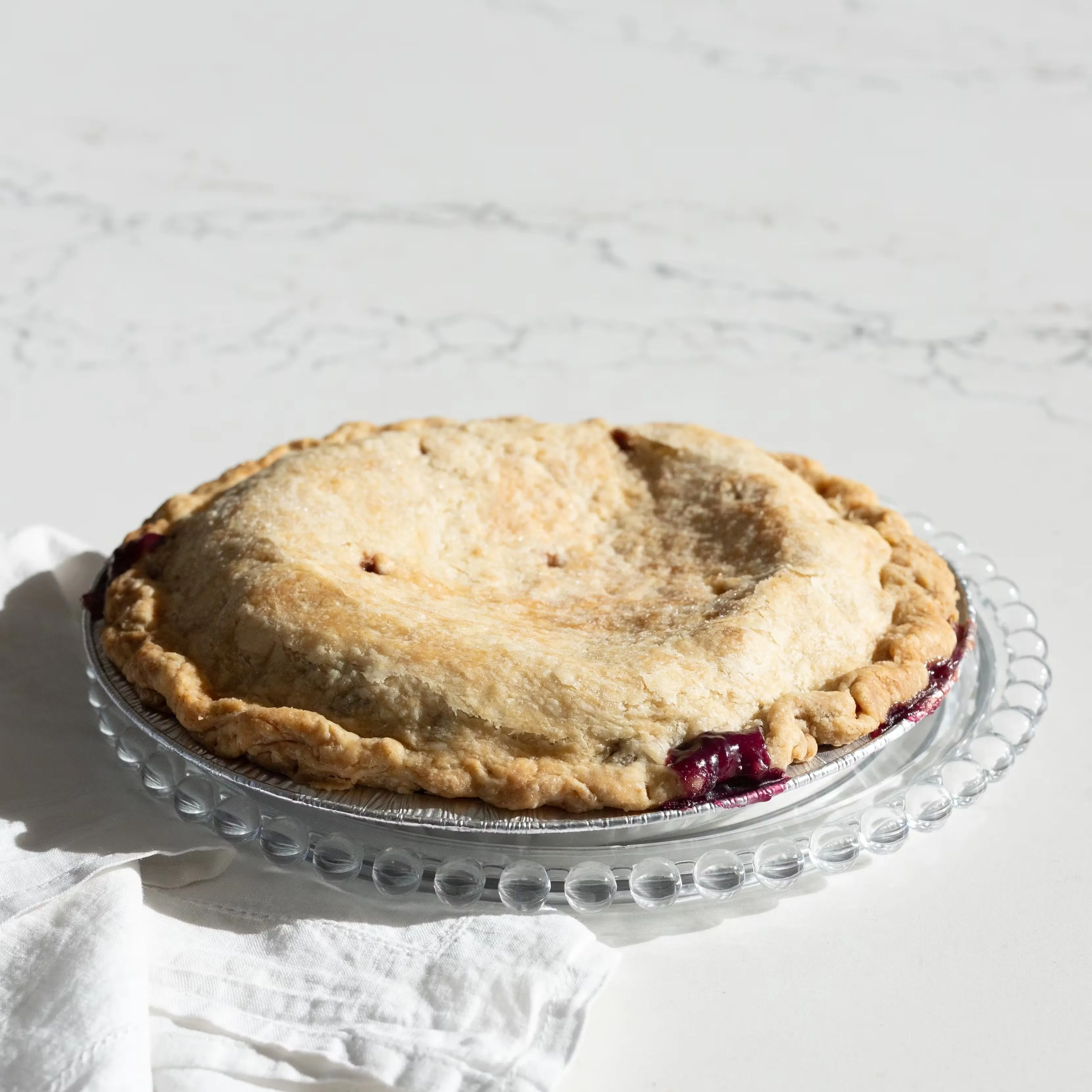 Blueberry Peach Pie