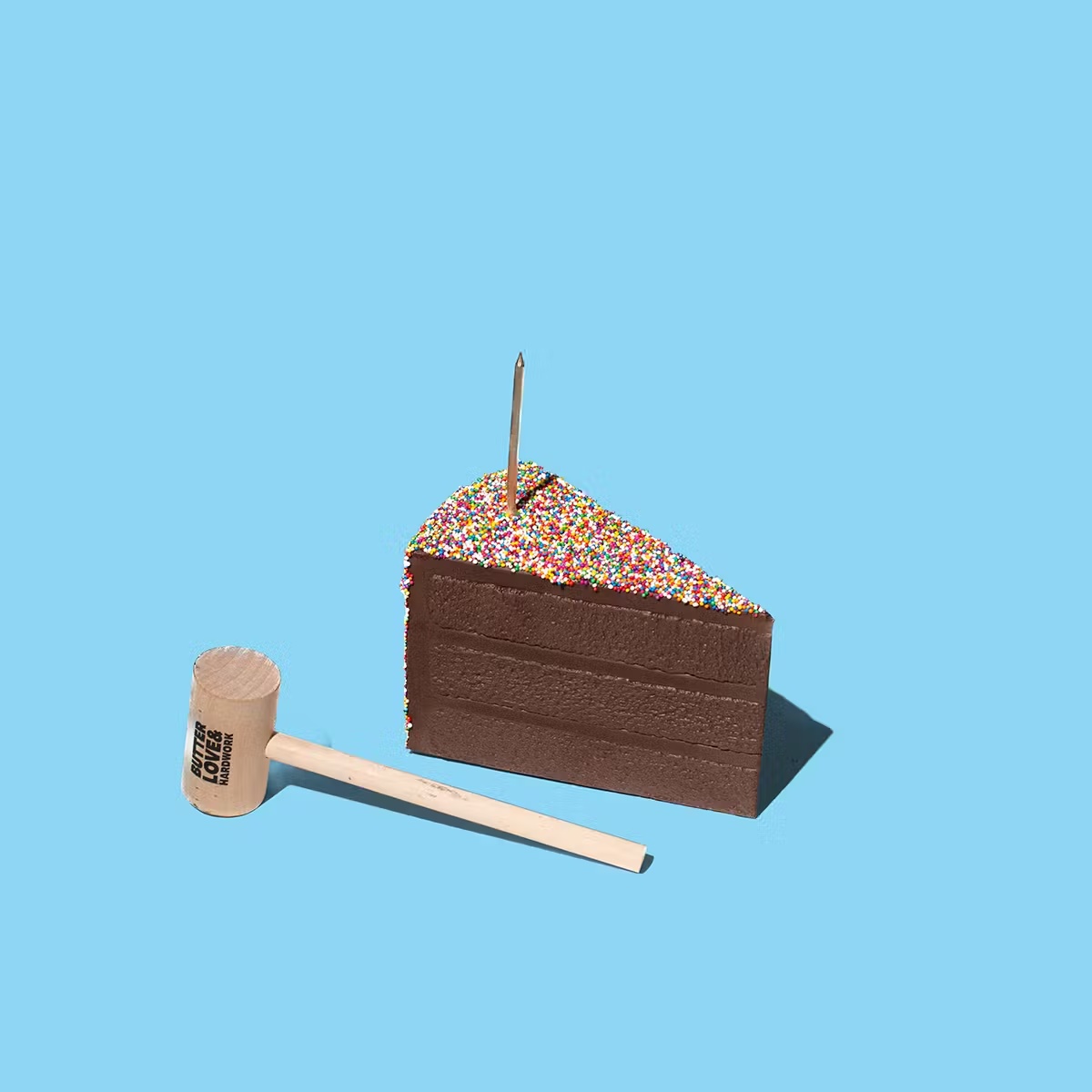 Breakable Chocolate "Birthday Cake" Gift Box