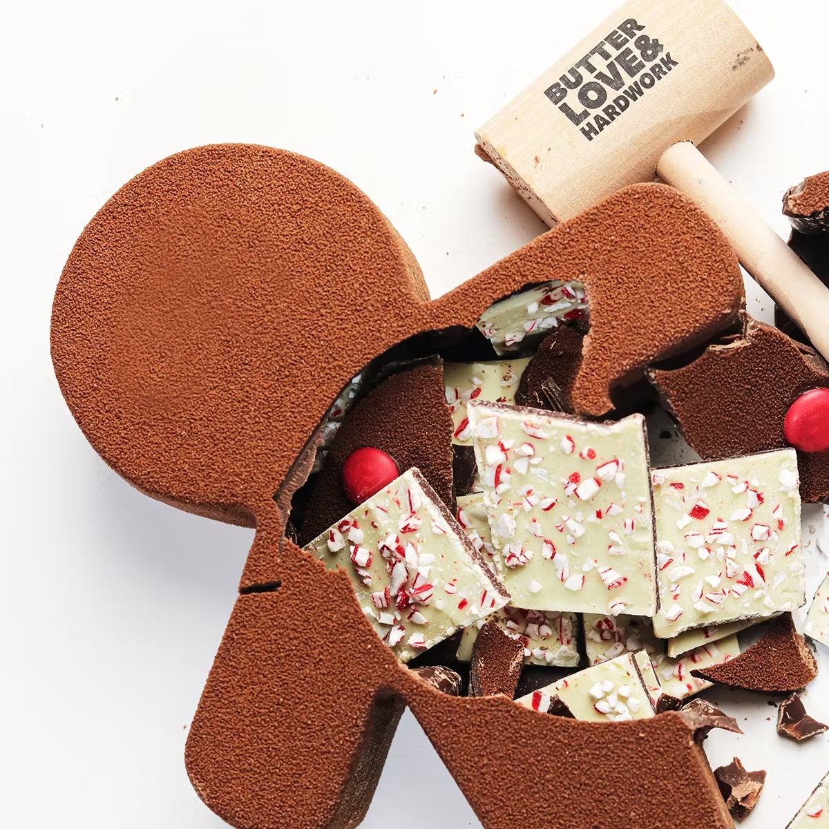 Breakable Chocolate "Gingerbread Man" Gift Box