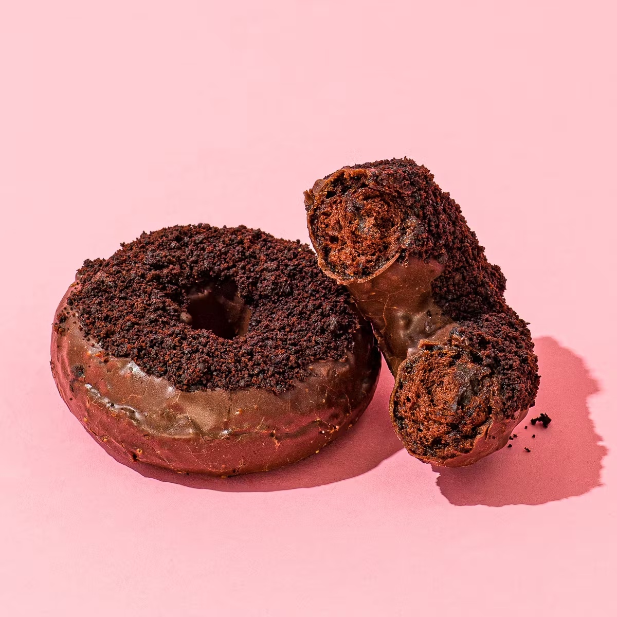 Brooklyn Blackout Cake Doughnuts
