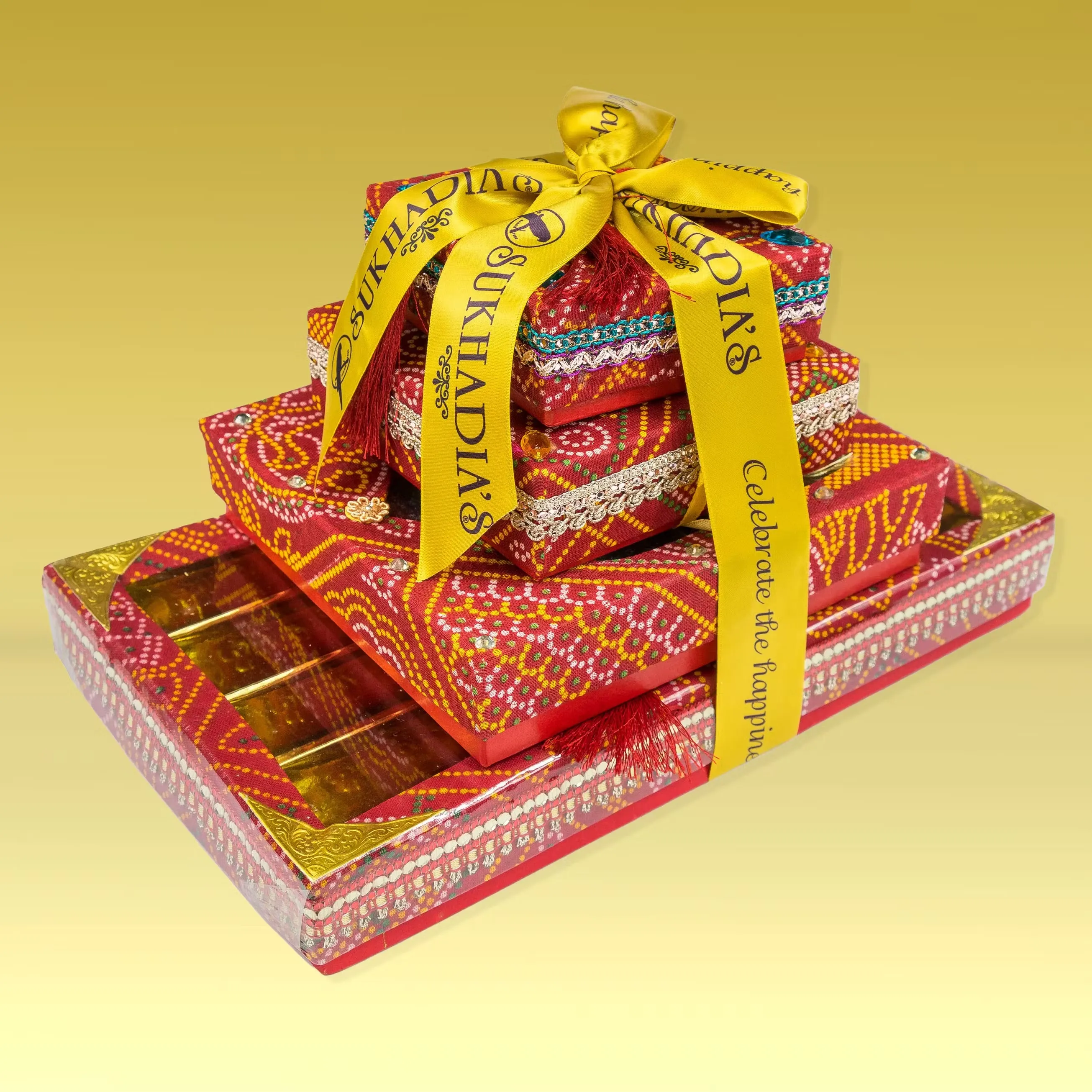 Diwali Delicacies Tiered Gift Set