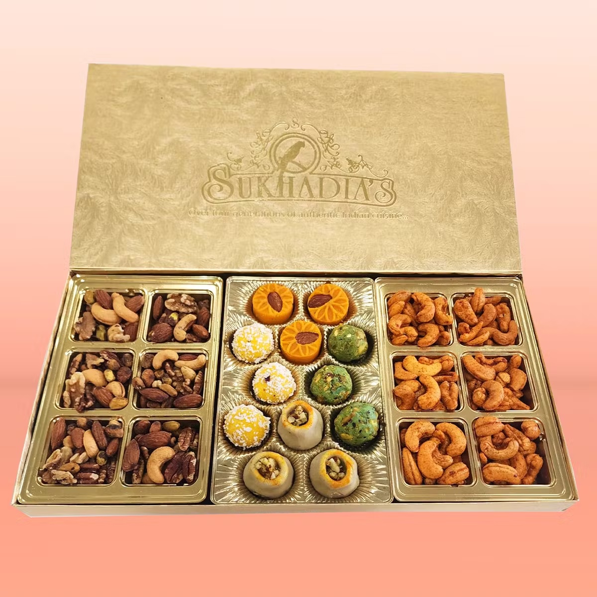 Father's Day Sweets & Premium Nuts Gift Box
