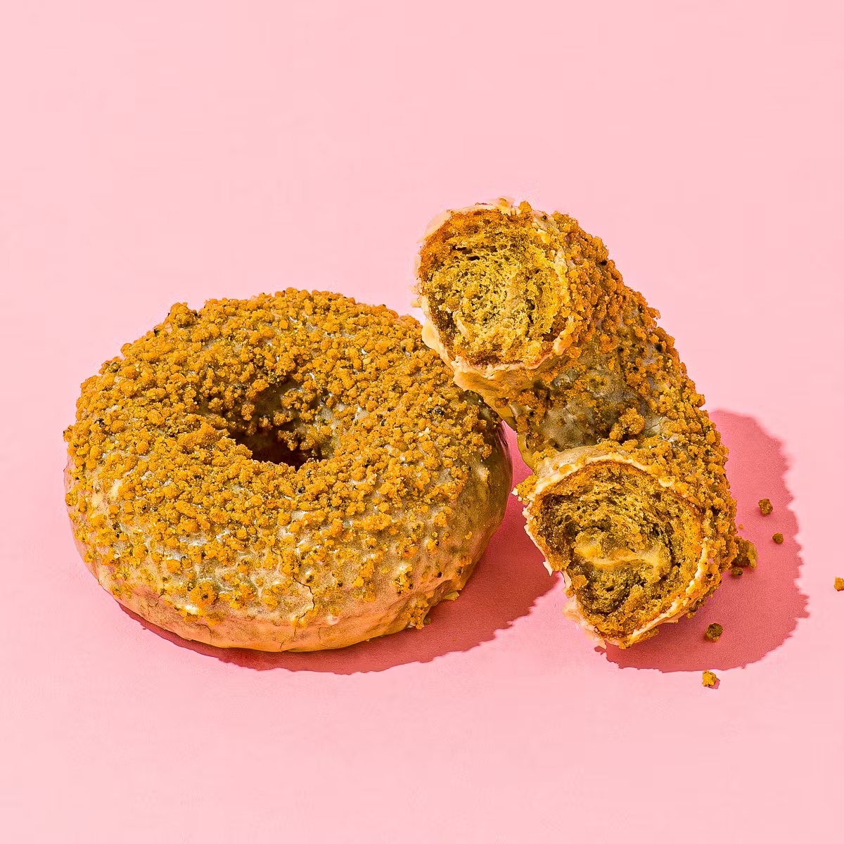 Coffee Cake Doughnuts