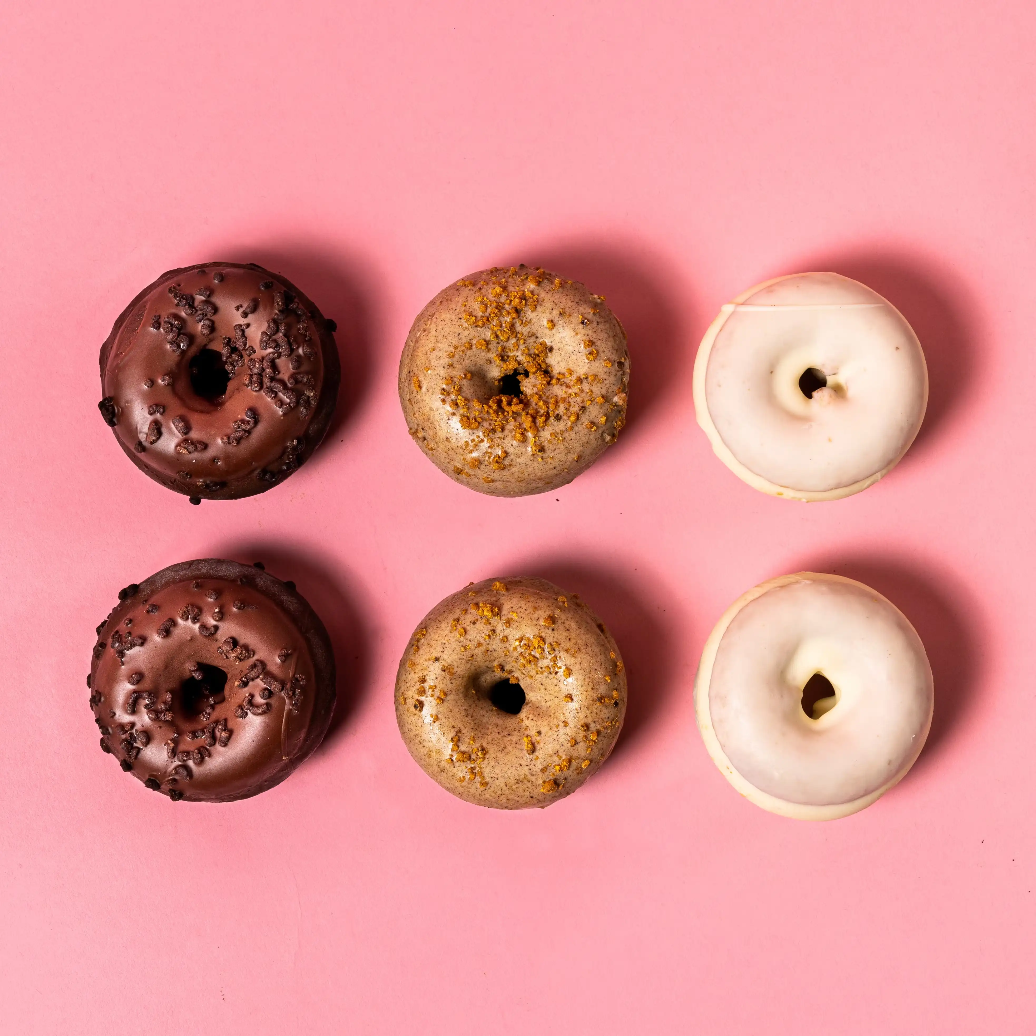 "Wonder Wheel" Cake Doughnut Ice Cream Sandwich Sampler  - 6 Pack