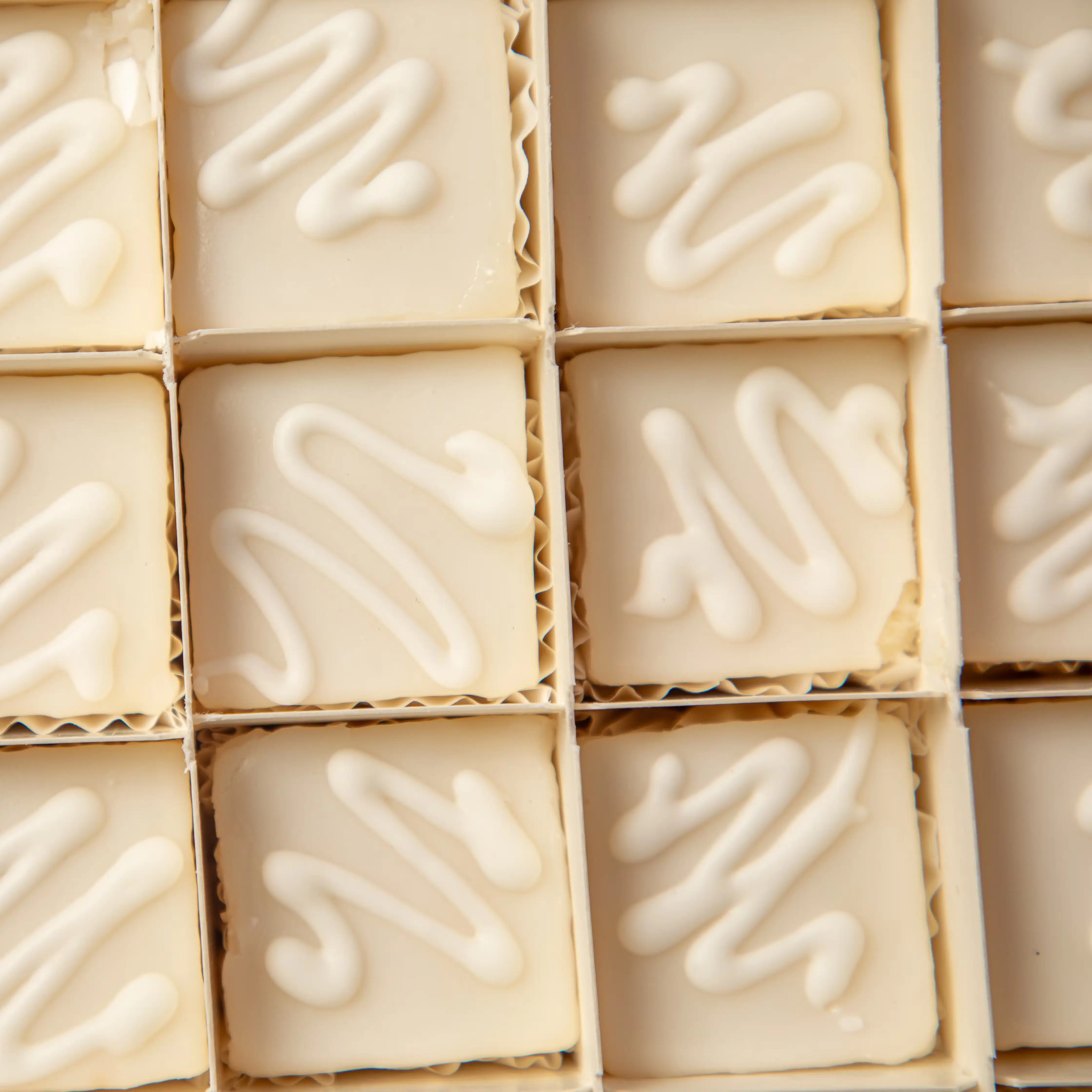 White Almond Petit Fours