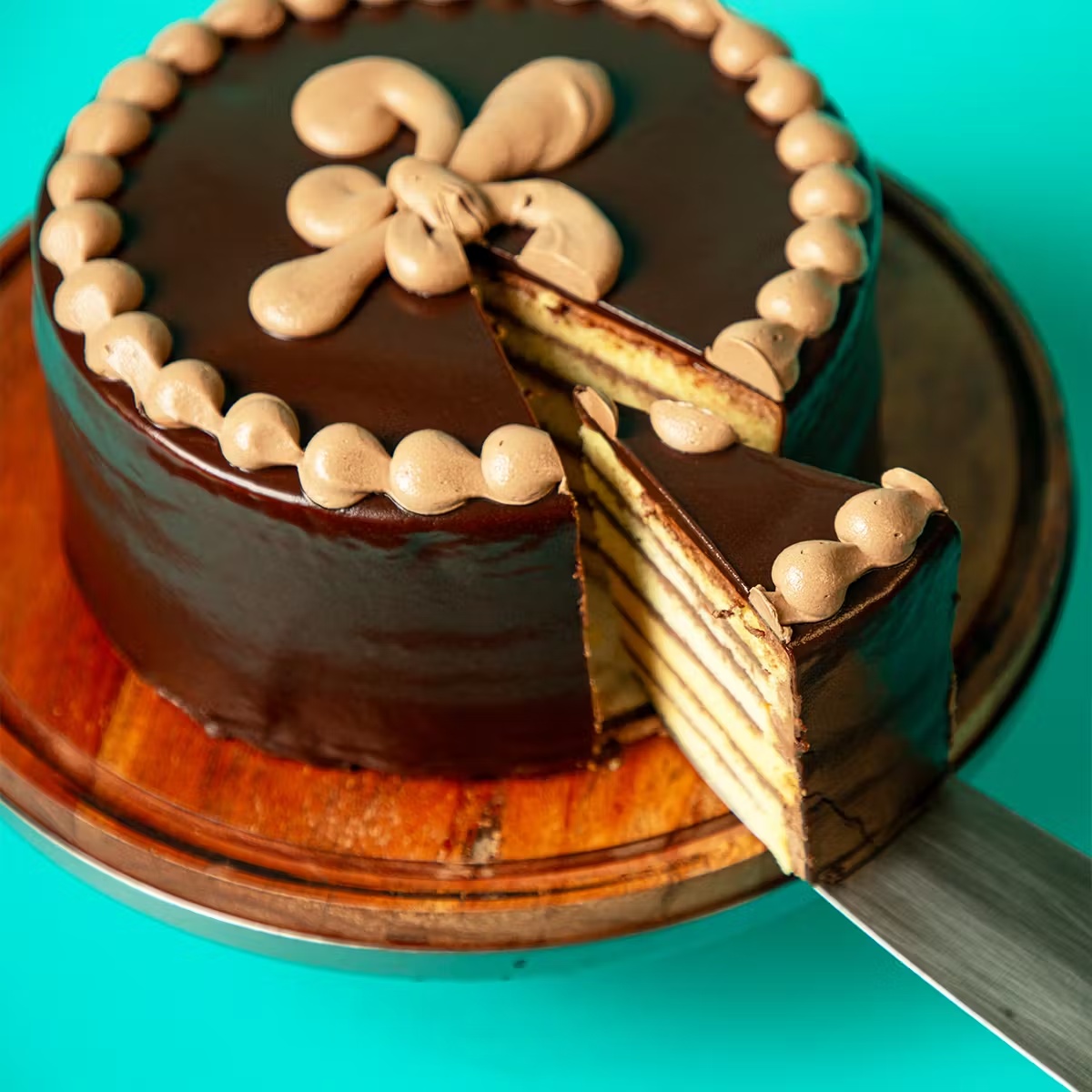 Chocolate Doberge Cake