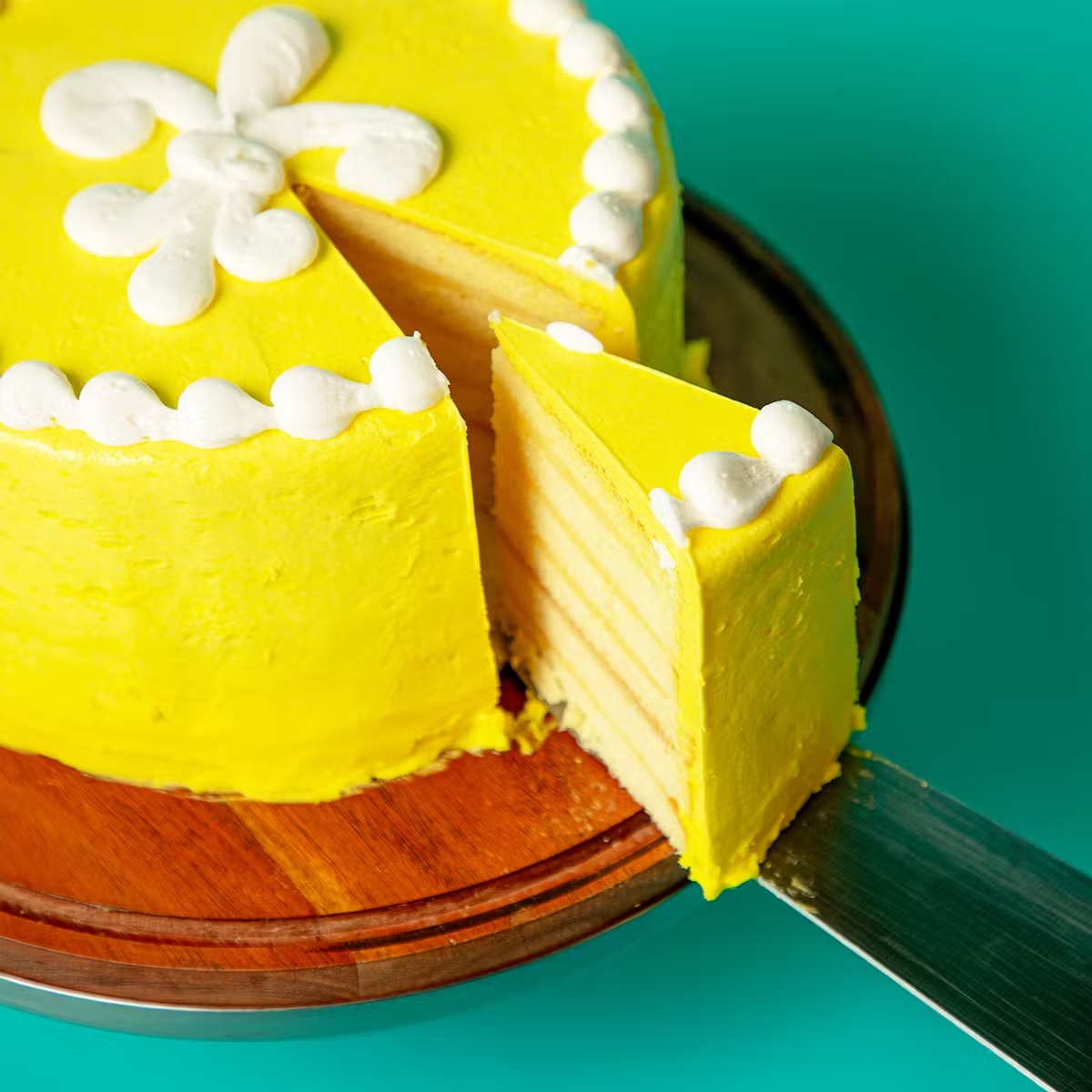 Lemon Doberge Cake