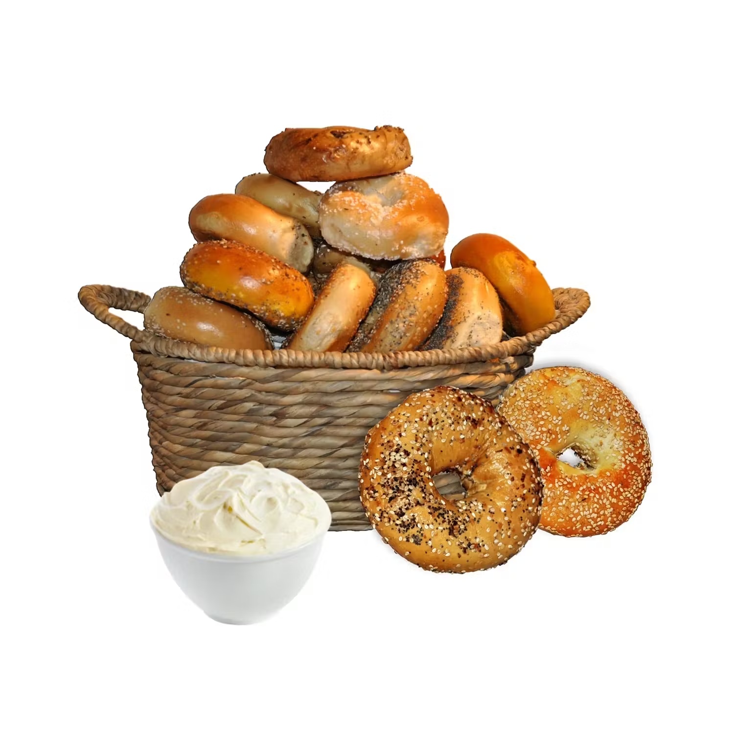 Bagels + Cream Cheese - Dozen