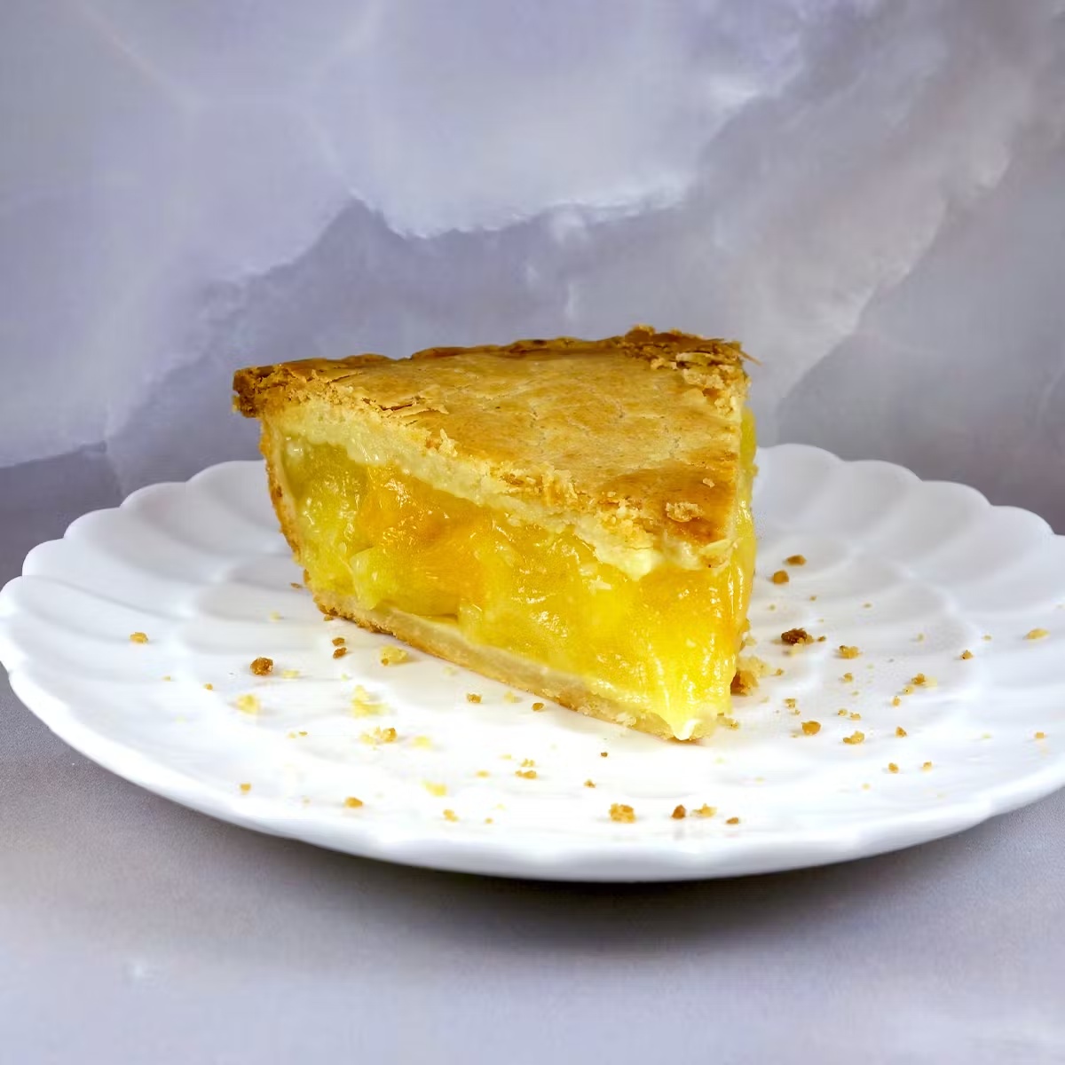 Peach Pineapple Pie
