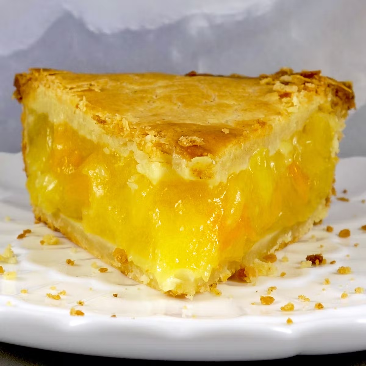 Peach Pineapple Pie