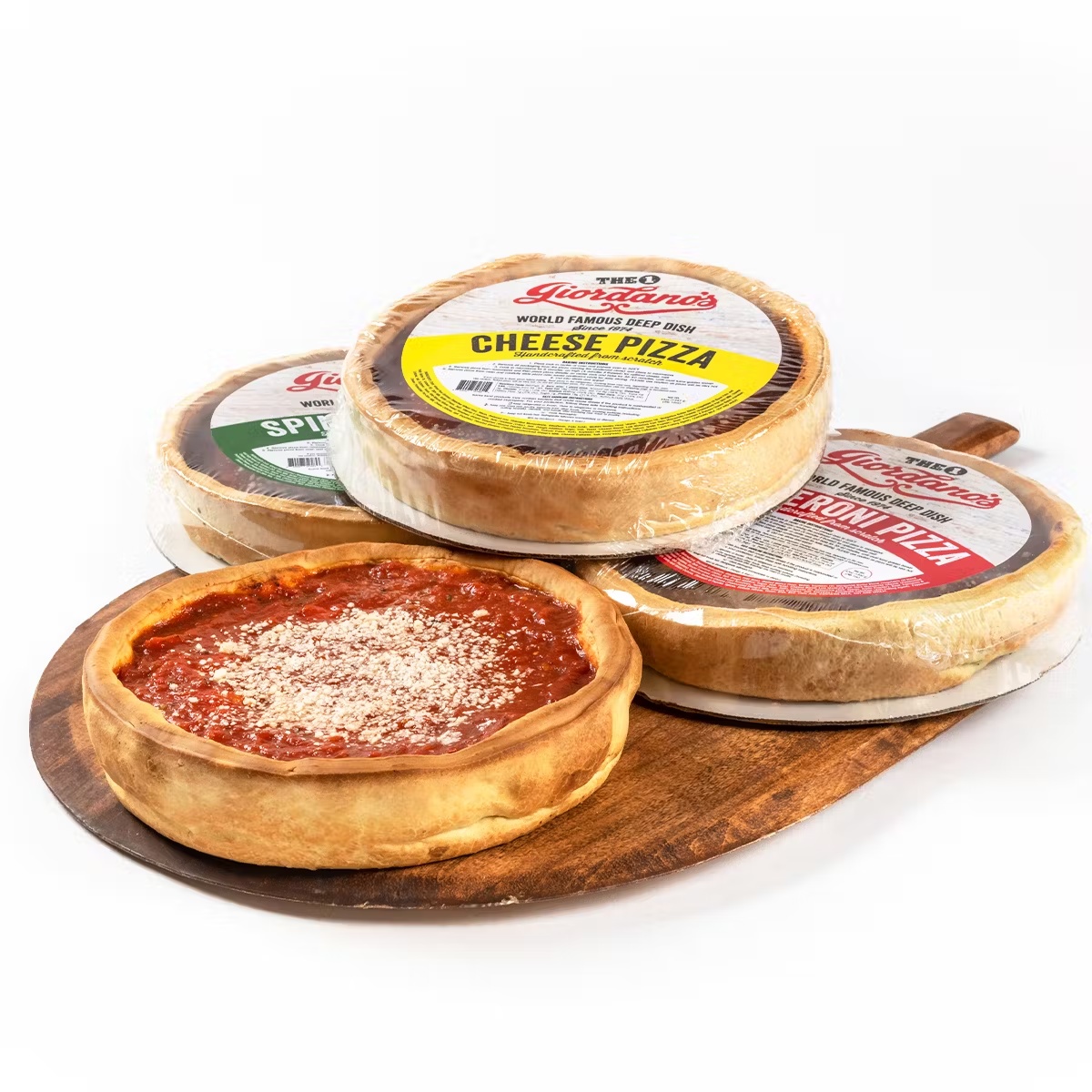 Chicago Deep Dish Pizza - Choose Your Own 4 Pack