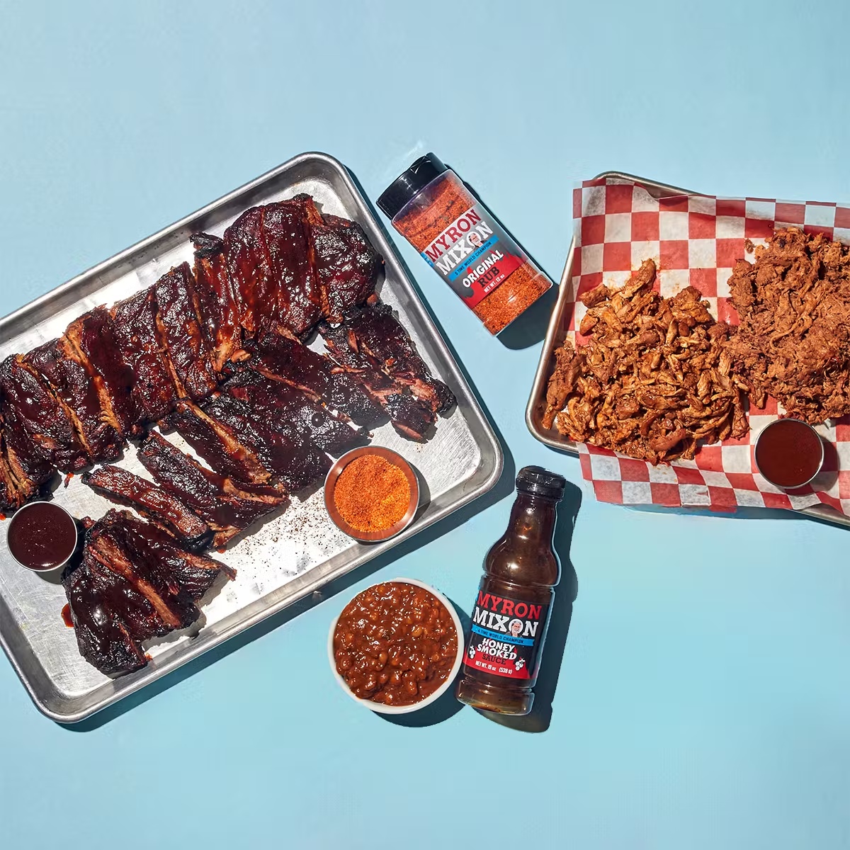 Myronâs Southern BBQ Feast for 8-10