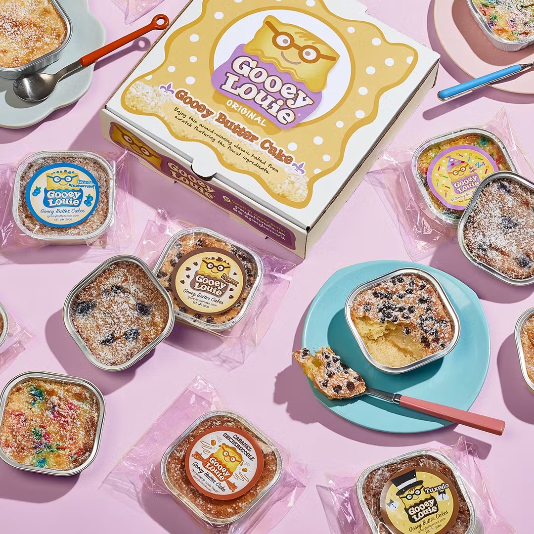 Mini Gooey Butter Cake Sampler - 6 Pack