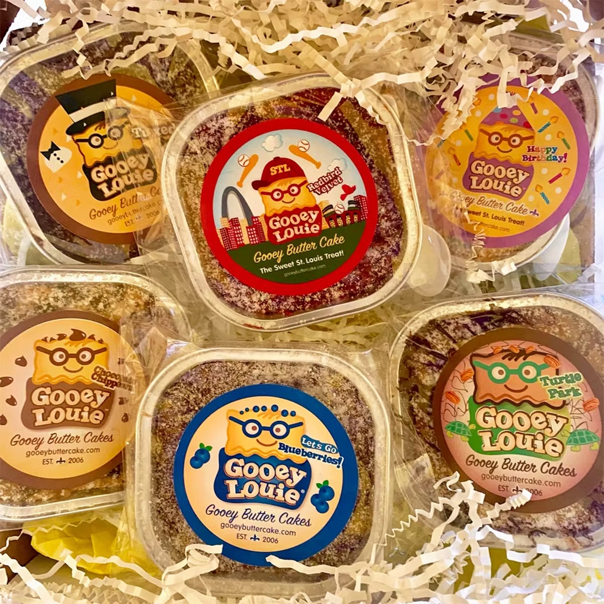 Mini Gooey Butter Cake - Choose Your Own 12 Pack