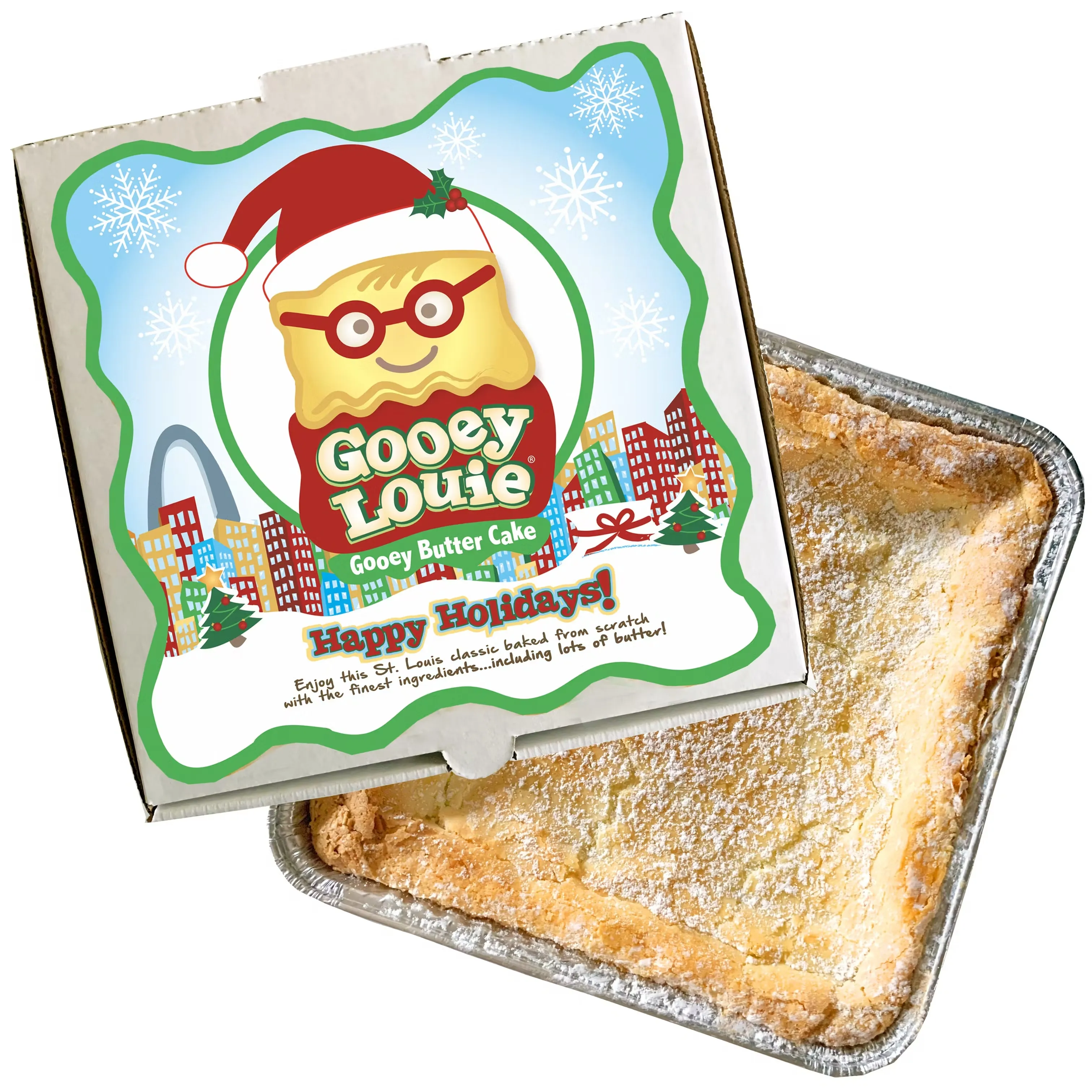 Santa's Gooey Butter Cake - Choose Your Flavor