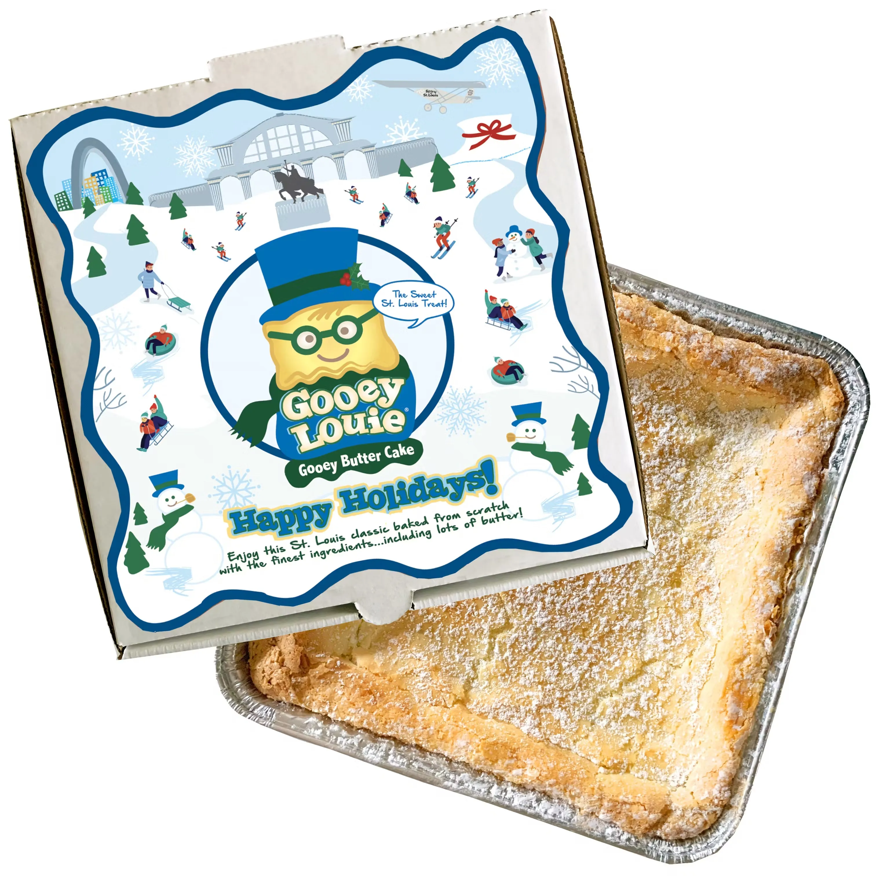 Winter Gooey Butter Cake - Choose Your Flavor