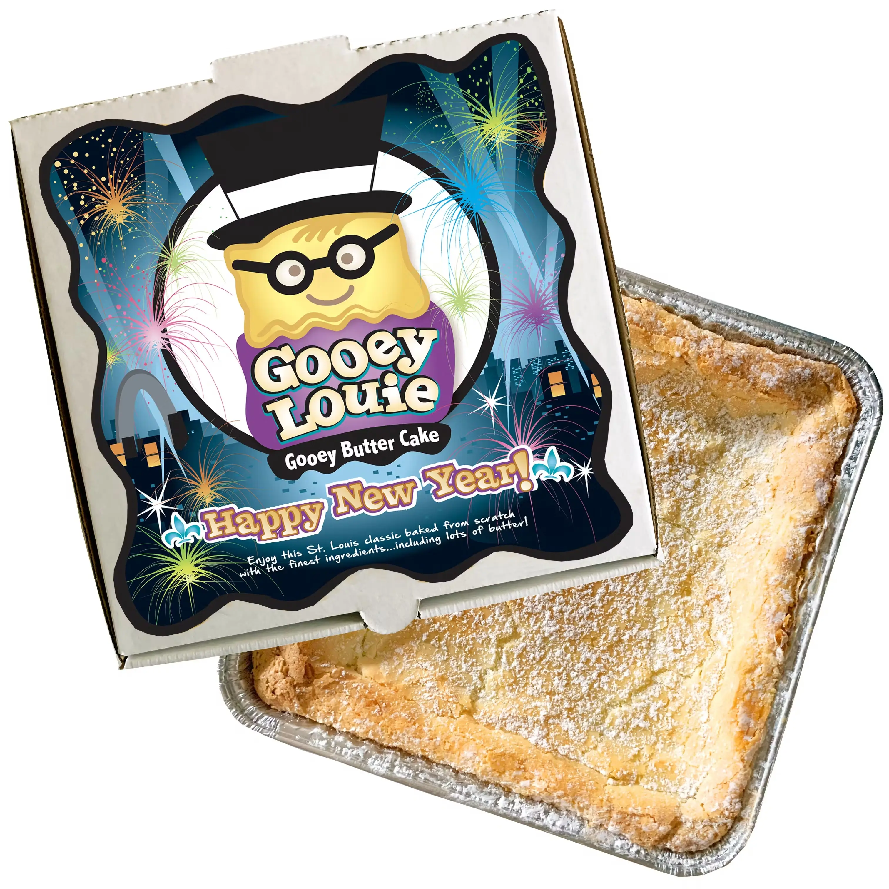 New Year Gooey Butter Cake - Choose Your Flavor