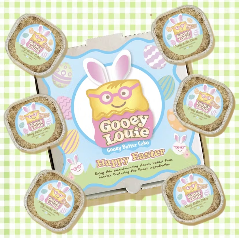 Spring Mini Gooey Butter Cake Sampler