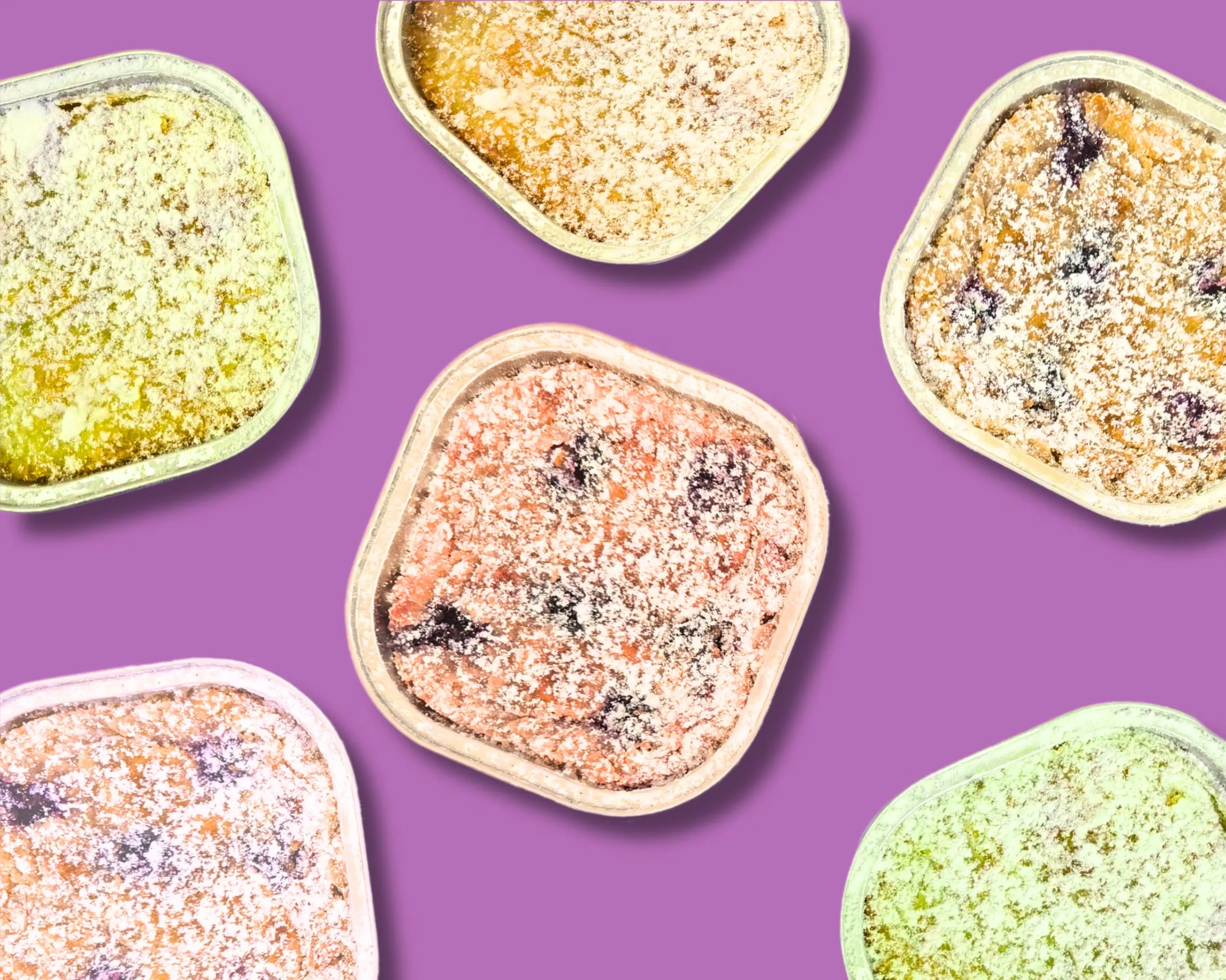 Spring Mini Gooey Butter Cake Sampler