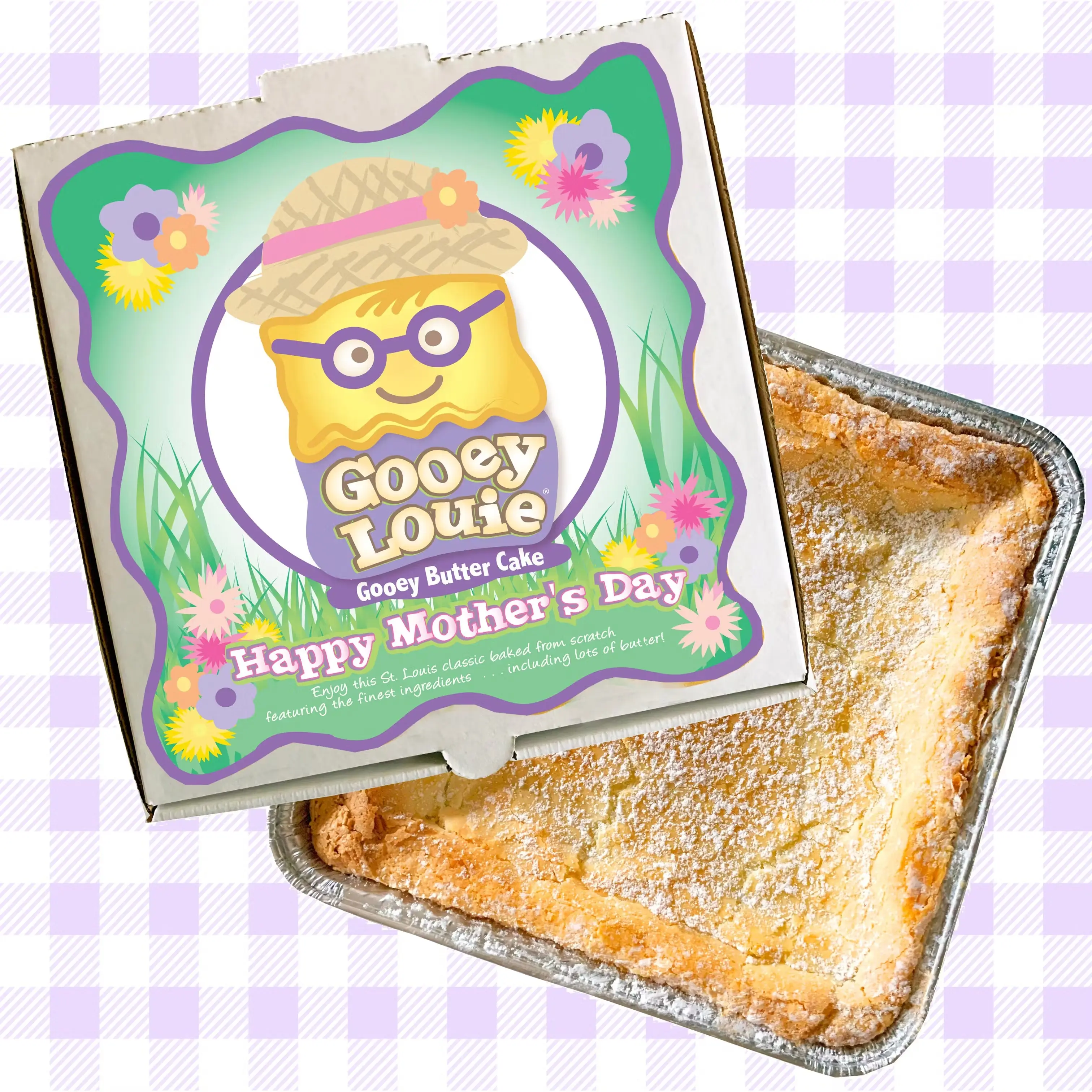 Mother's Day Gooey Butter Cake - Choose Your Flavor